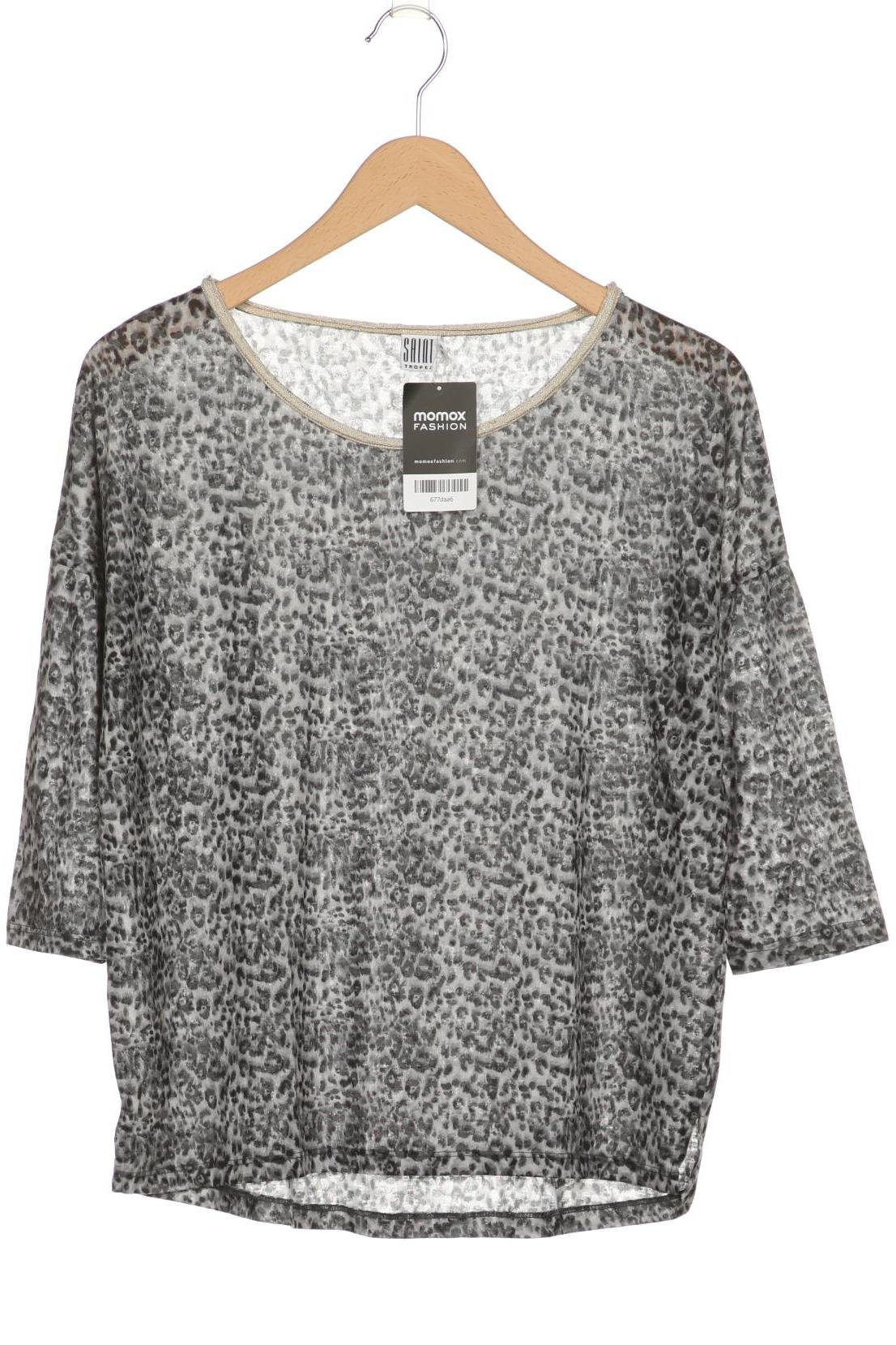 

SAINT TROPEZ Damen Langarmshirt, grau