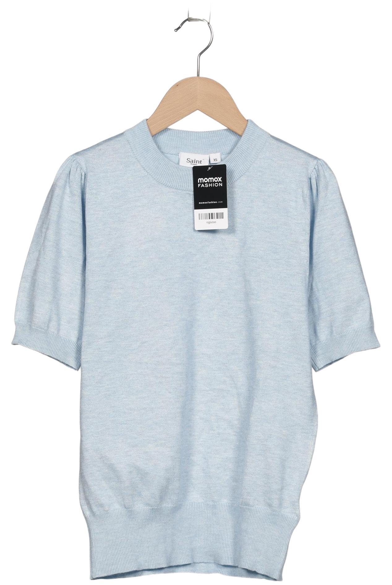 

Saint Tropez Damen Pullover, hellblau, Gr. 34