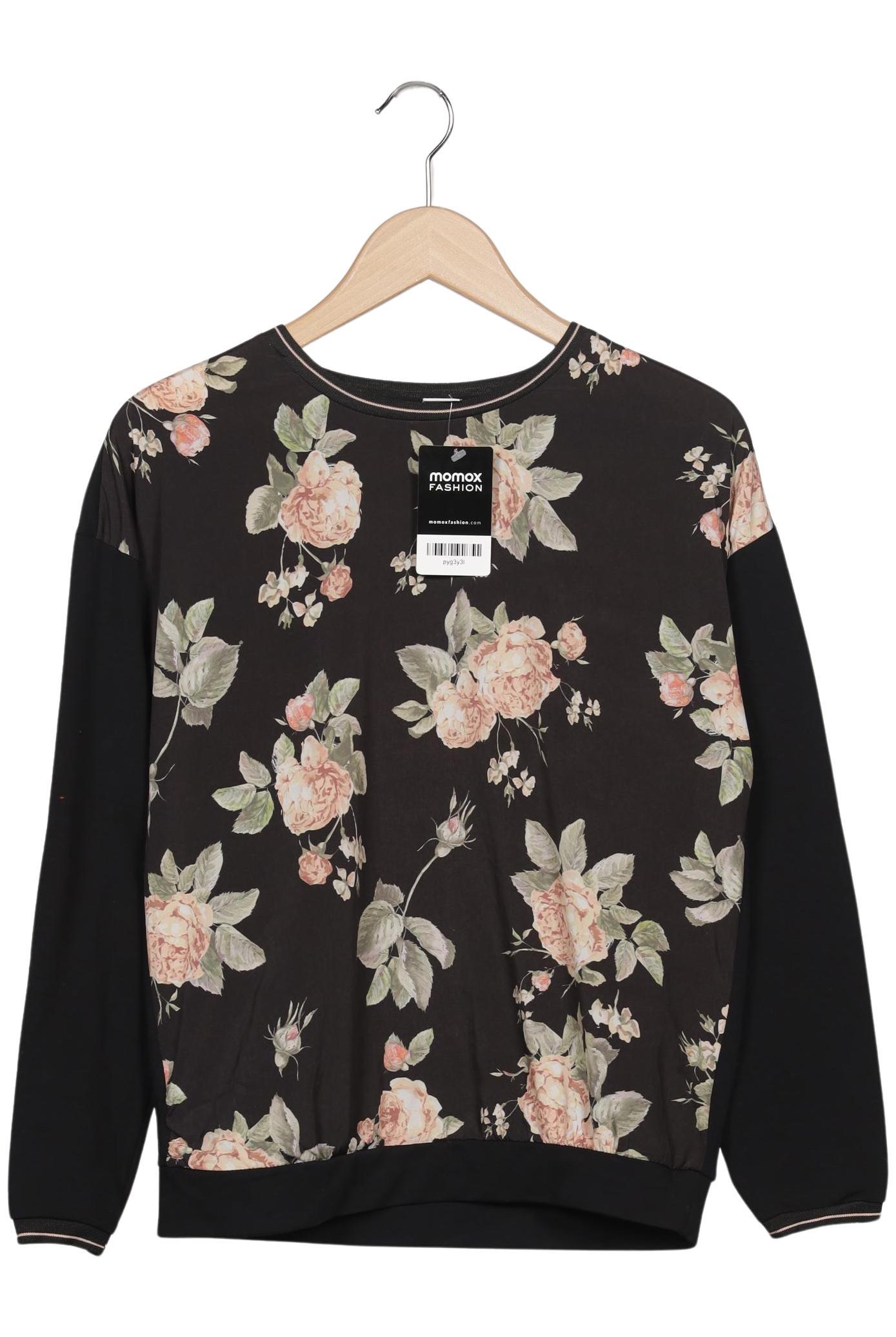 

Saint Tropez Damen Sweatshirt, schwarz, Gr. 34