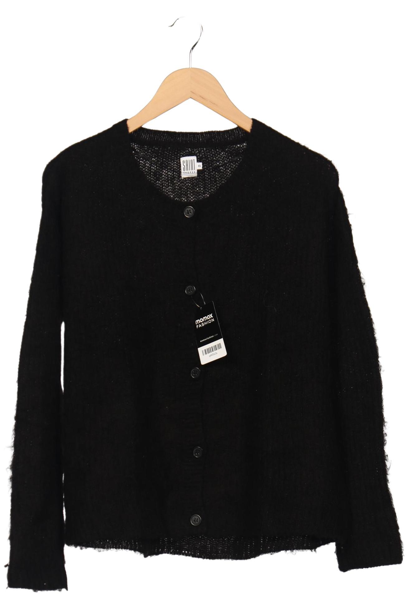 

Saint Tropez Damen Strickjacke, schwarz, Gr. 34