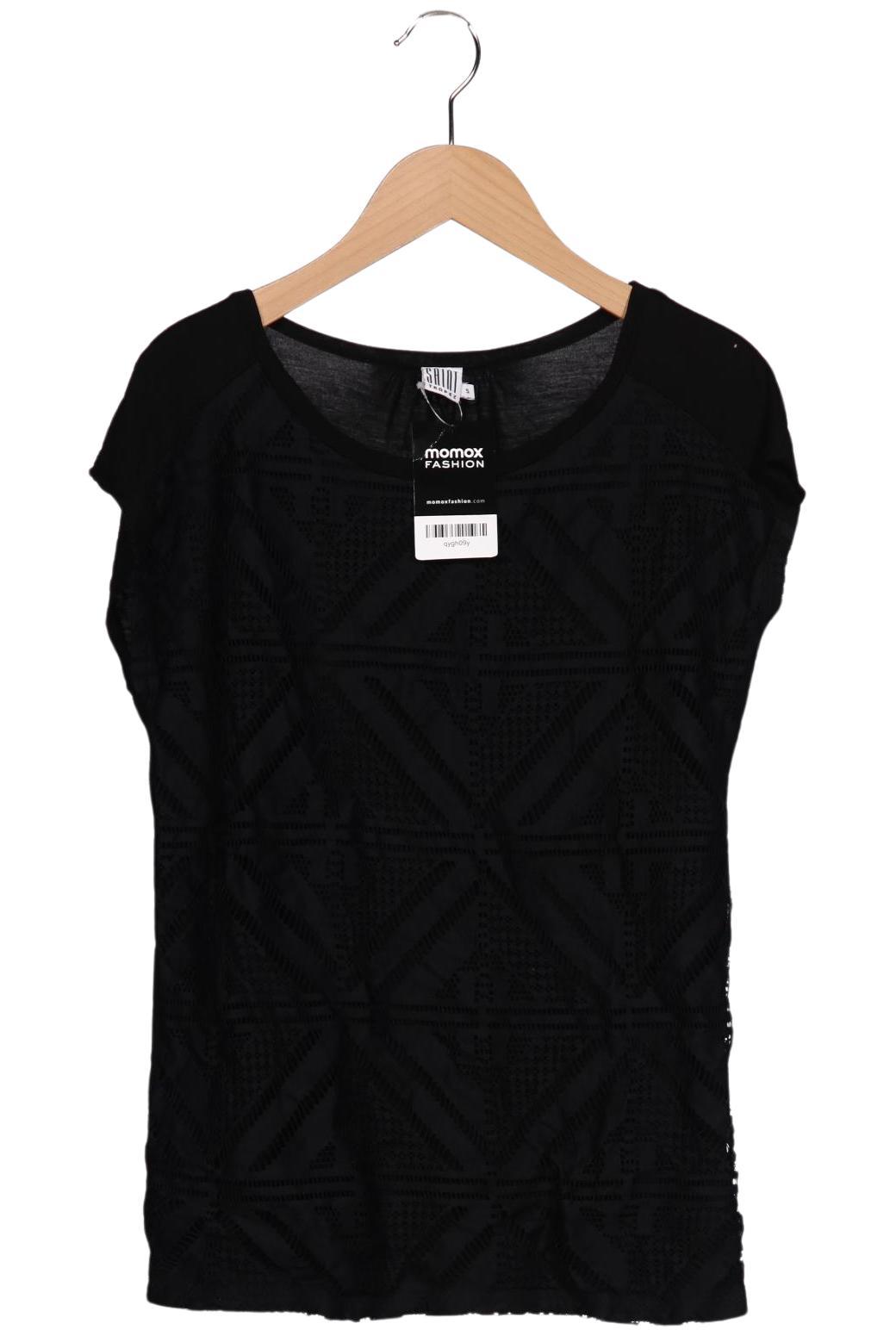 Thumbnail - Saint Tropez Damen T-Shirt, schwarz, Gr. 36