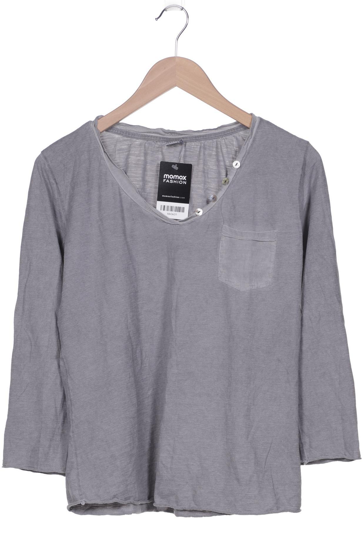 

SAINT TROPEZ Damen Langarmshirt, grau