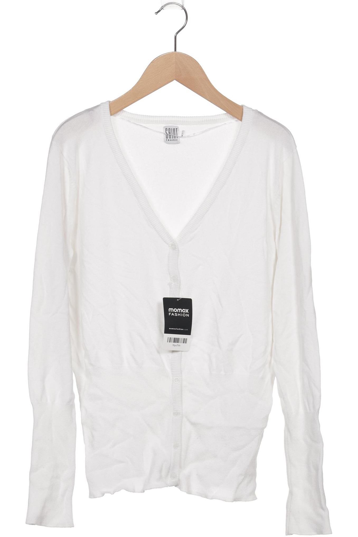 

Saint Tropez Damen Strickjacke, weiß, Gr. 42