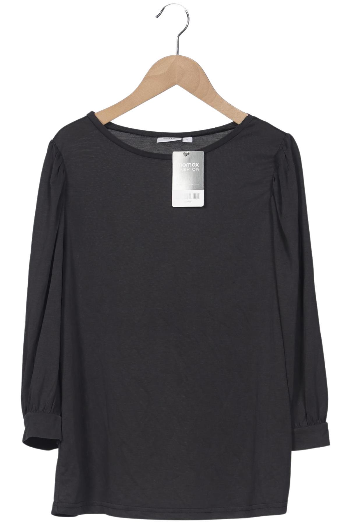 

Saint Tropez Damen Langarmshirt, grau, Gr. 36