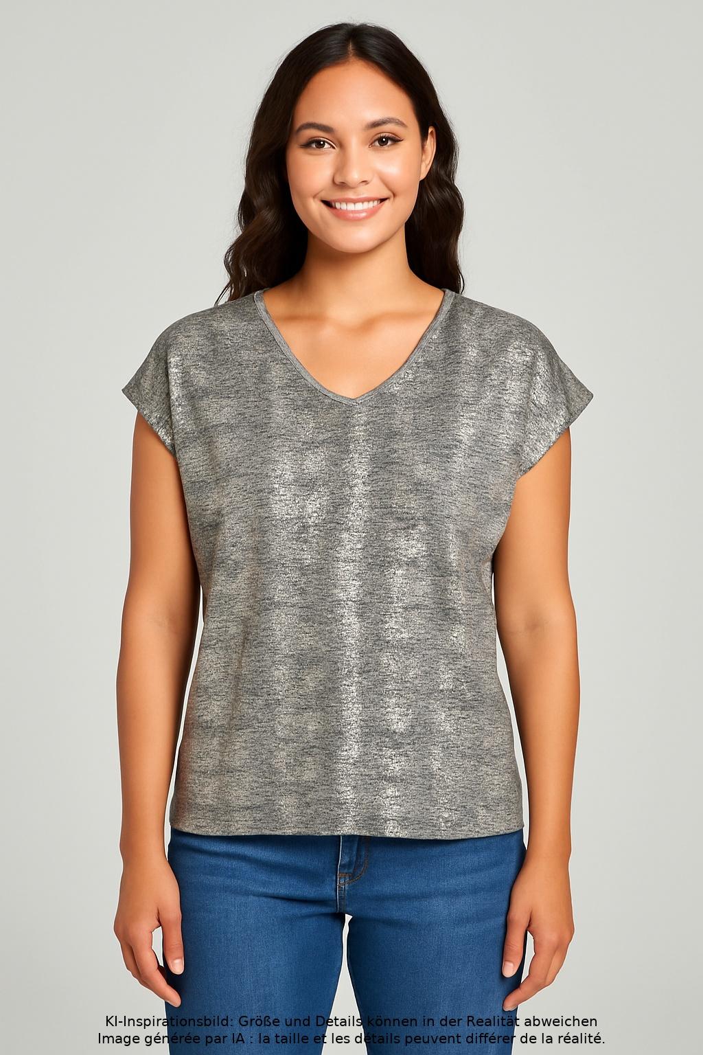 

Saint Tropez Damen T-Shirt, mehrfarbig, Gr. 42