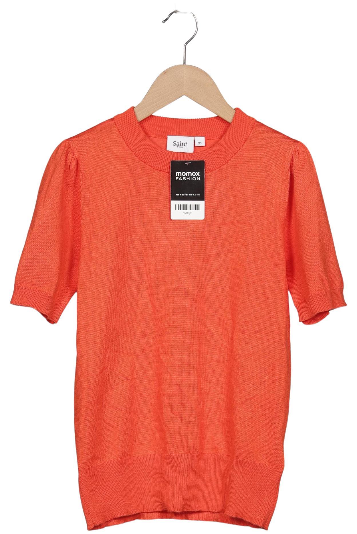 

Saint Tropez Damen Pullover, orange, Gr. 34