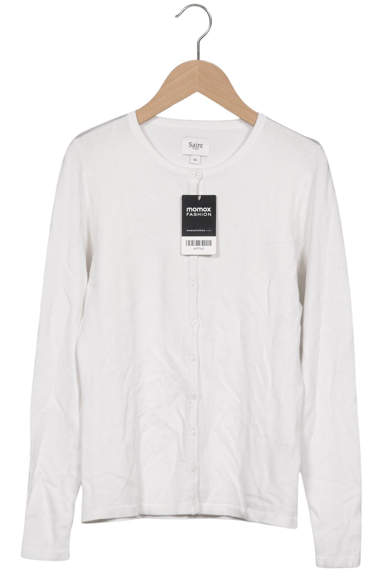 

Saint Tropez Damen Strickjacke, weiß, Gr. 34