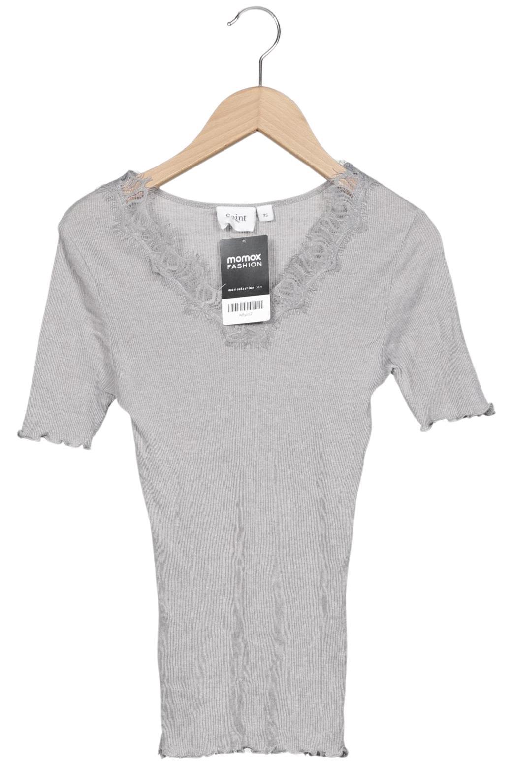 

Saint Tropez Damen T-Shirt, grau, Gr. 34