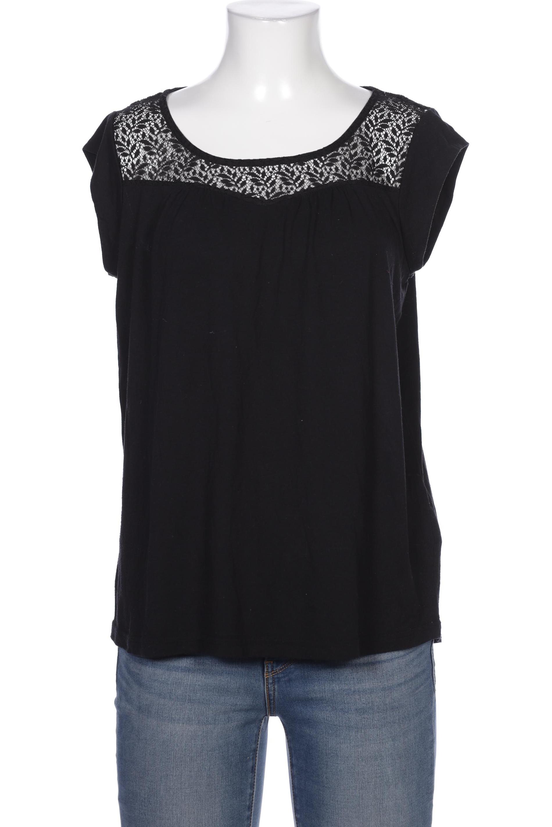 

SAINT TROPEZ Damen Bluse, schwarz