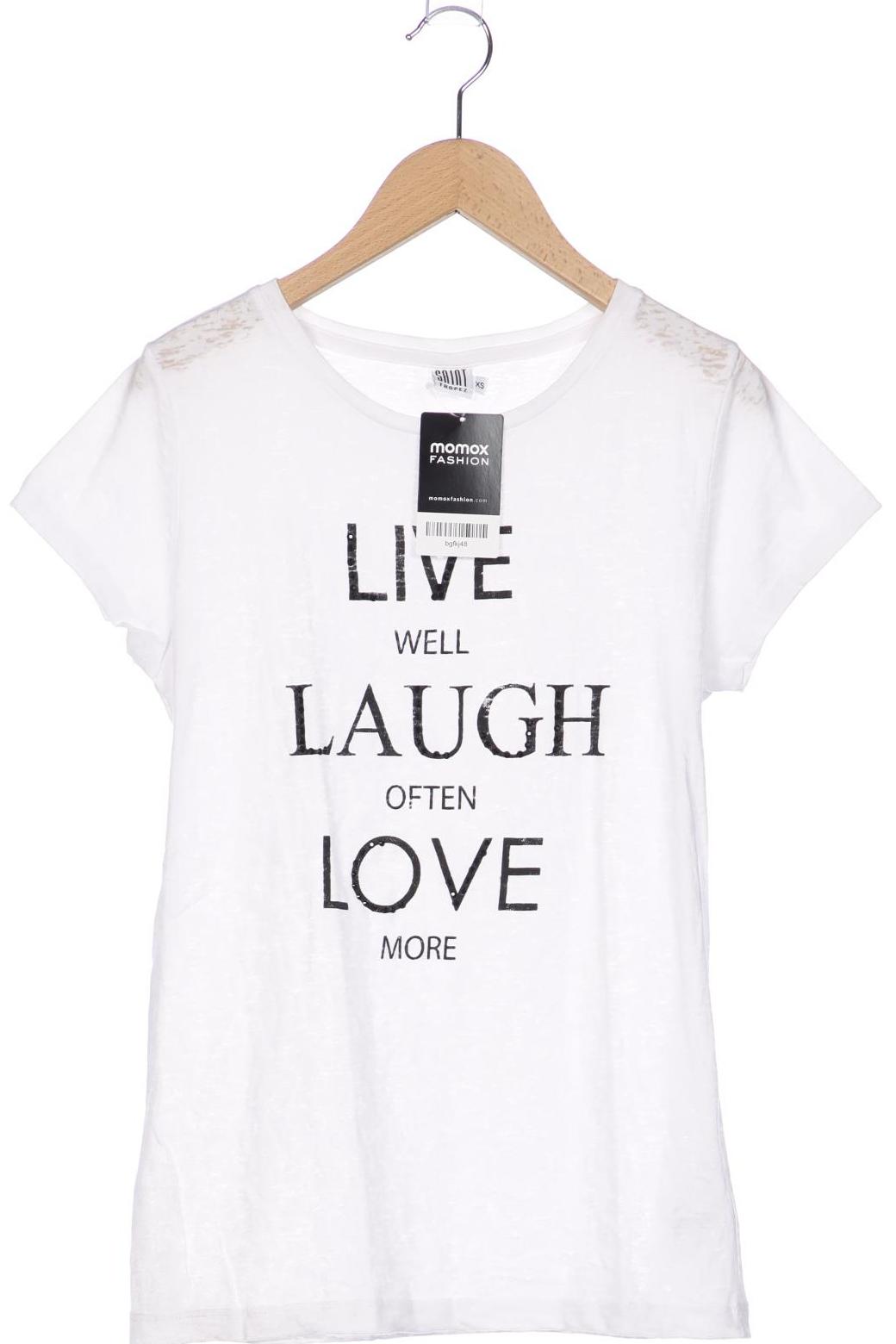 

Saint Tropez Damen T-Shirt, weiß, Gr. 34