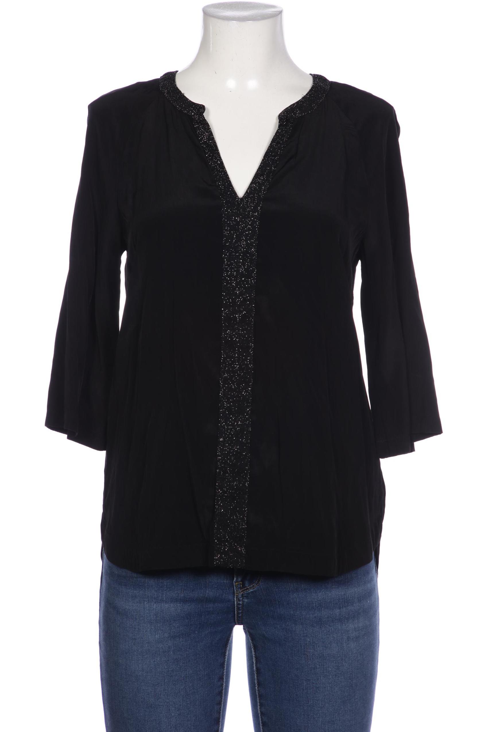 

SAINT TROPEZ Damen Bluse, schwarz