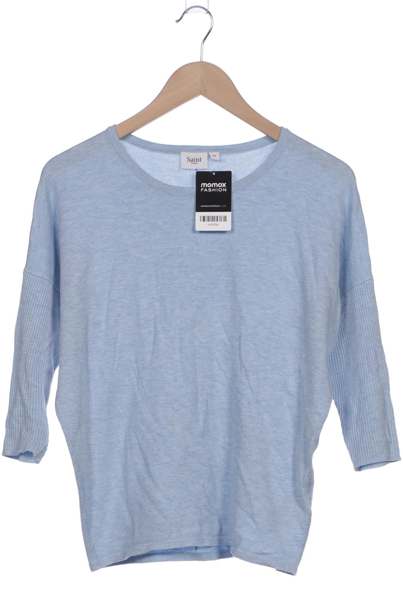 

Saint Tropez Damen Pullover, hellblau, Gr. 34
