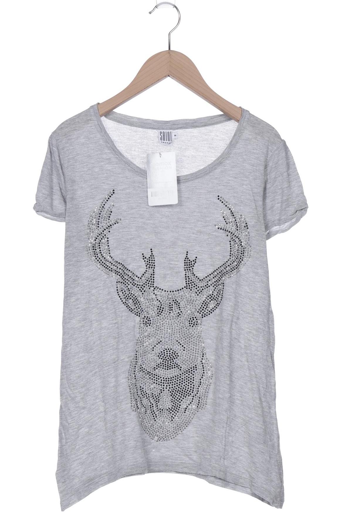 

Saint Tropez Damen T-Shirt, grau, Gr. 38