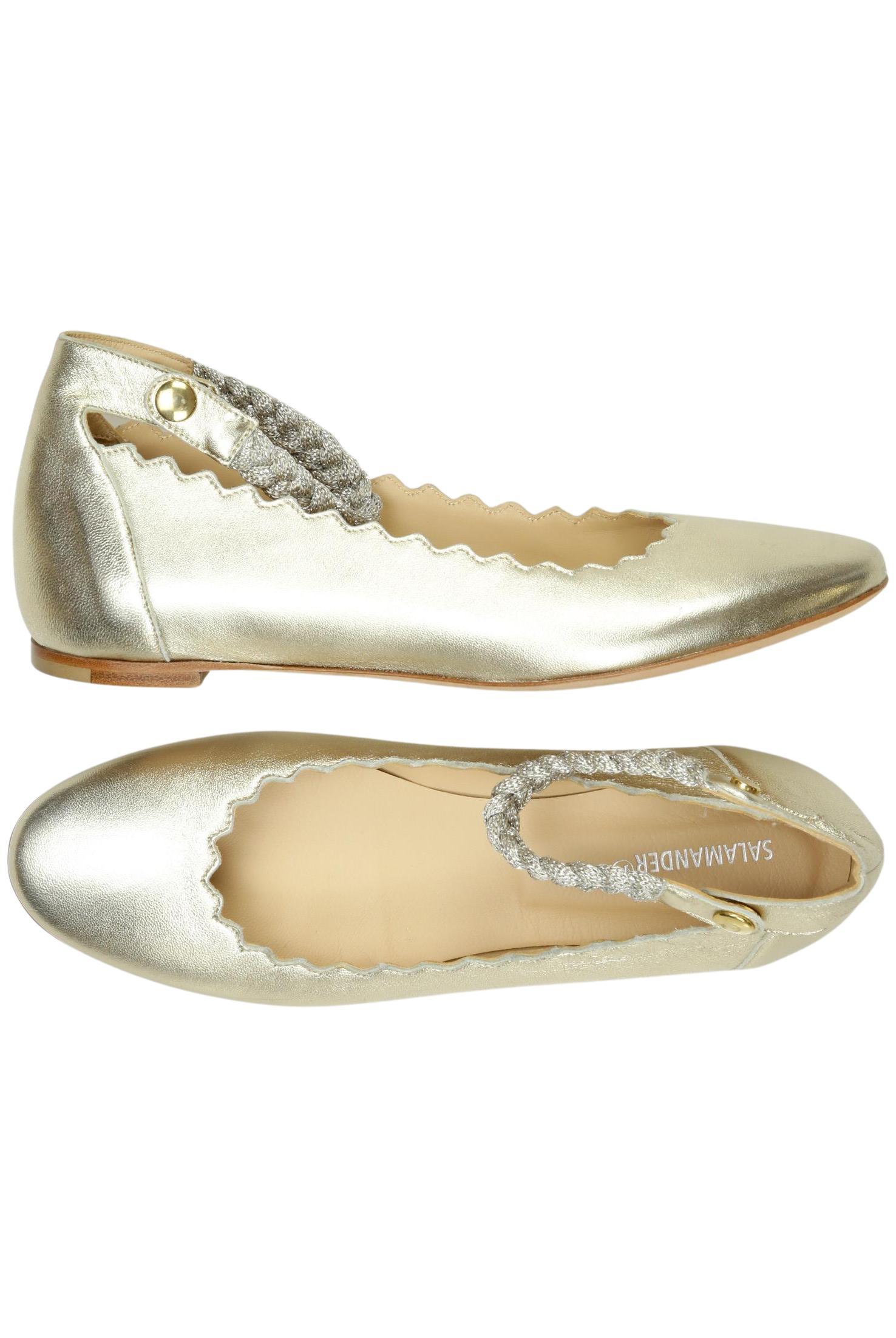 

Salamander Damen Ballerinas, gold, Gr. 39