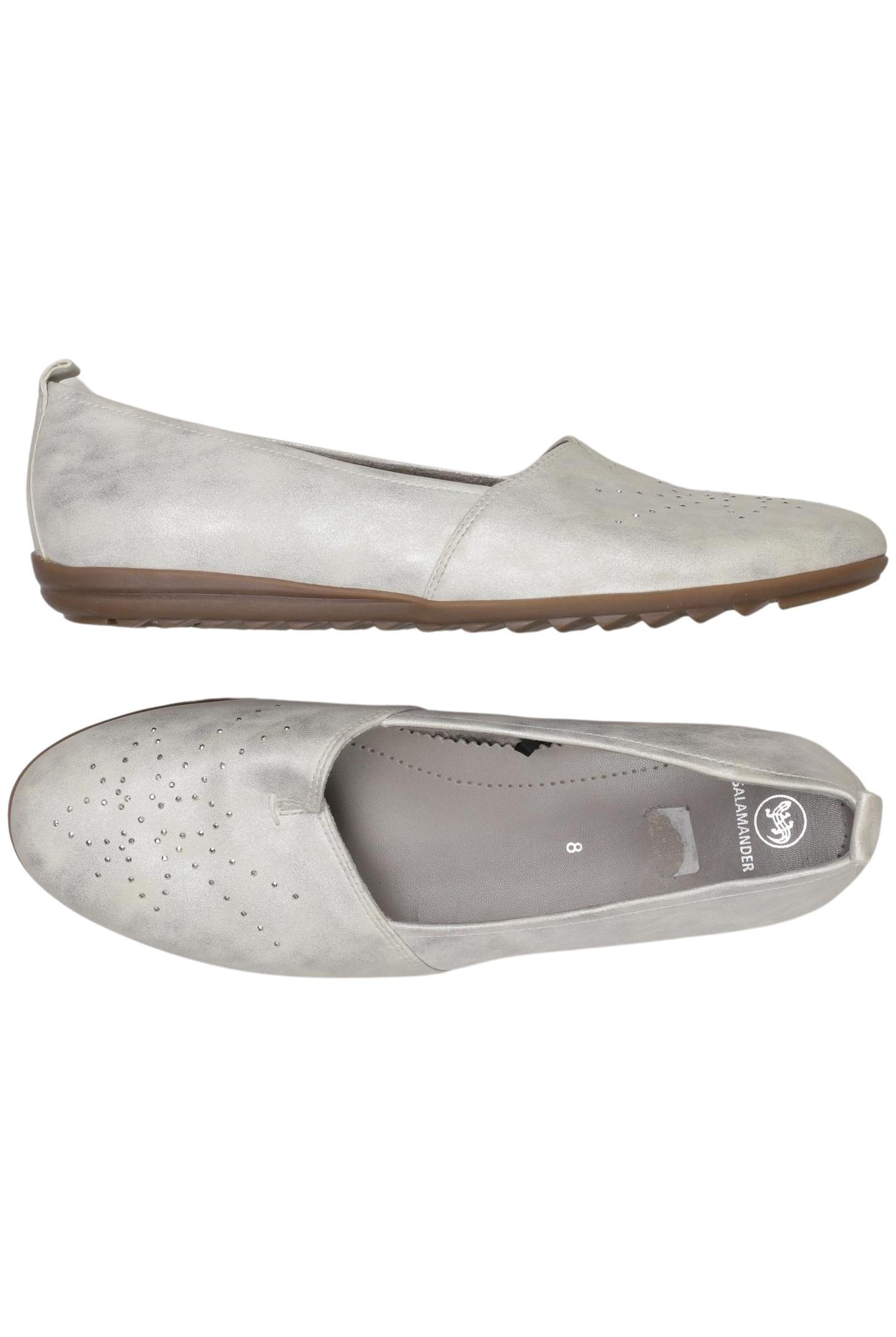 

Salamander Damen Halbschuh, silber, Gr. 8