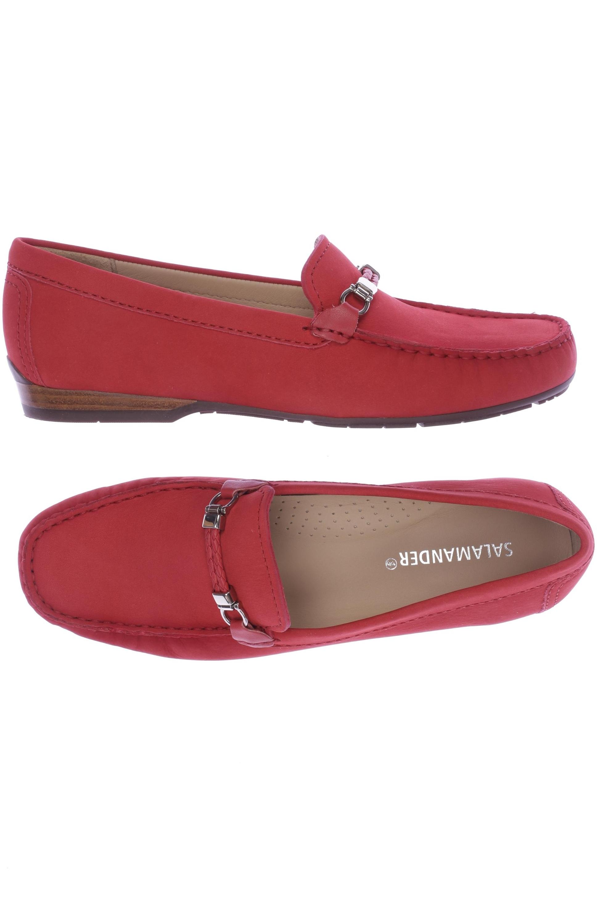 

Salamander Damen Halbschuh, rot, Gr. 7.5