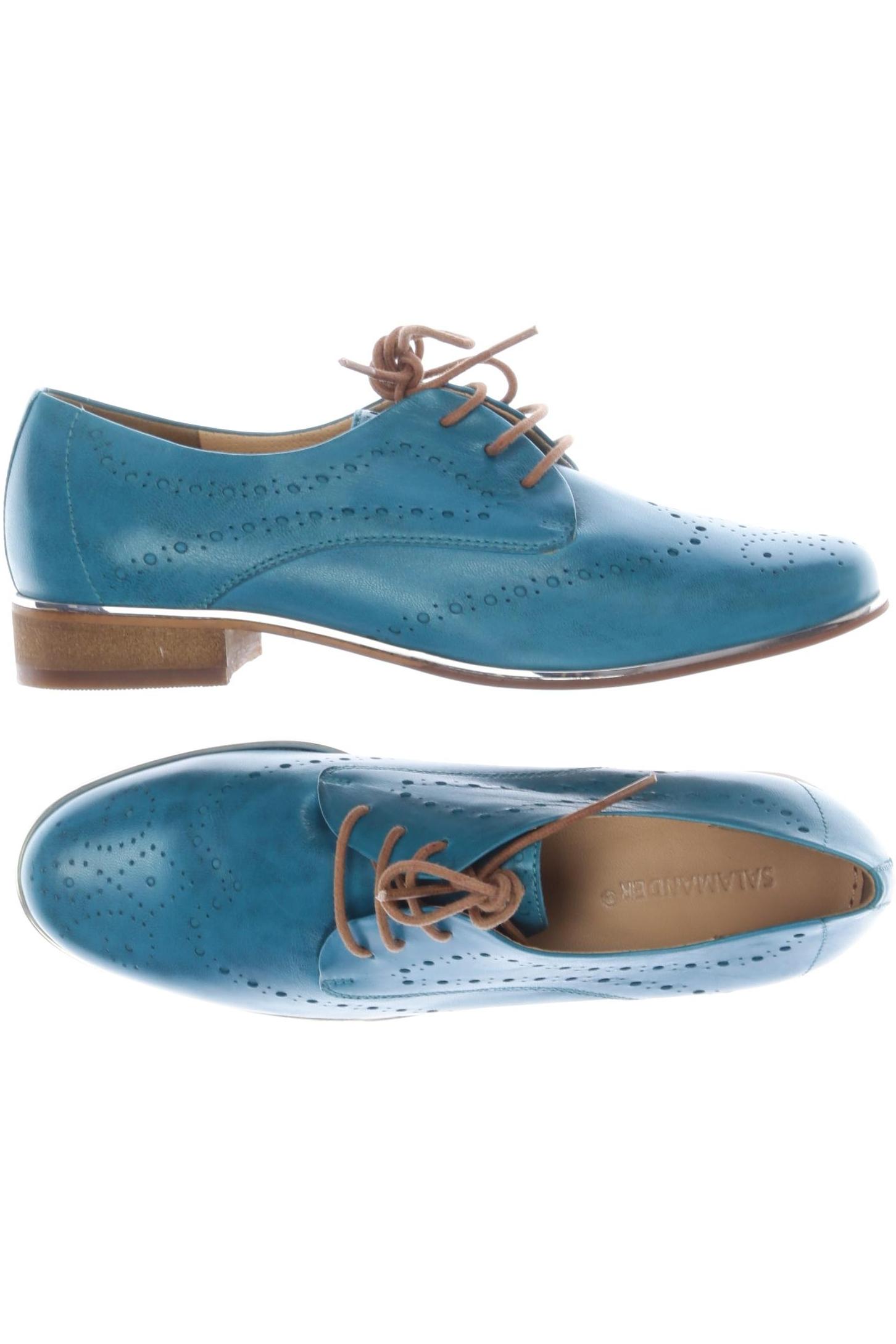

Salamander Damen Halbschuh, blau, Gr. 37