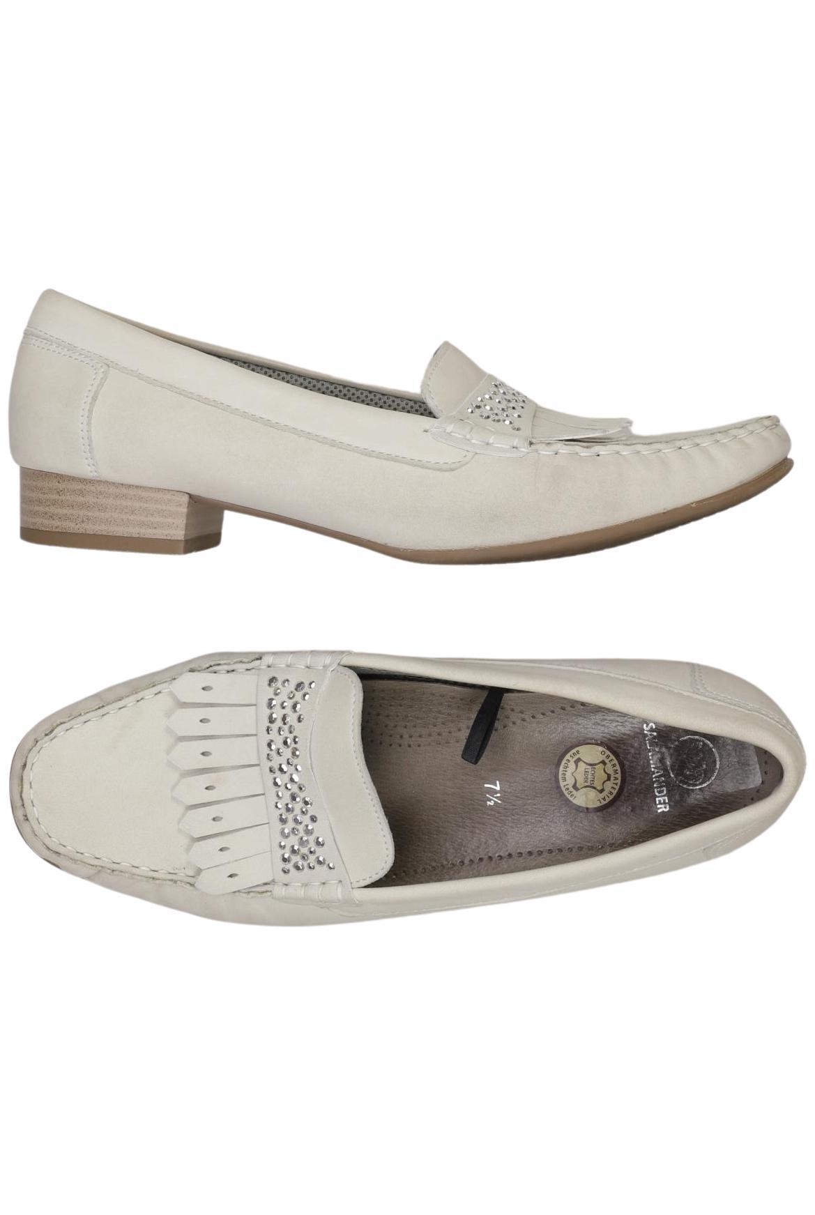 

Salamander Damen Halbschuh, cremeweiß, Gr. 7.5