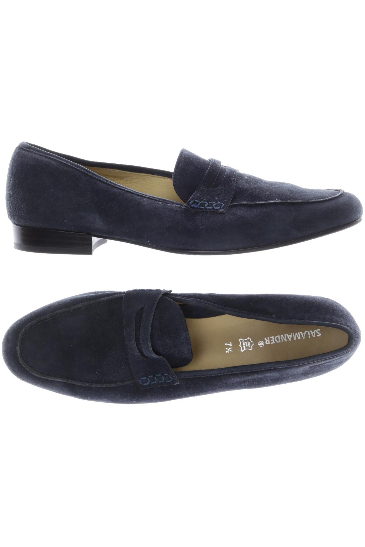 

Salamander Damen Halbschuh, blau, Gr. 7.5