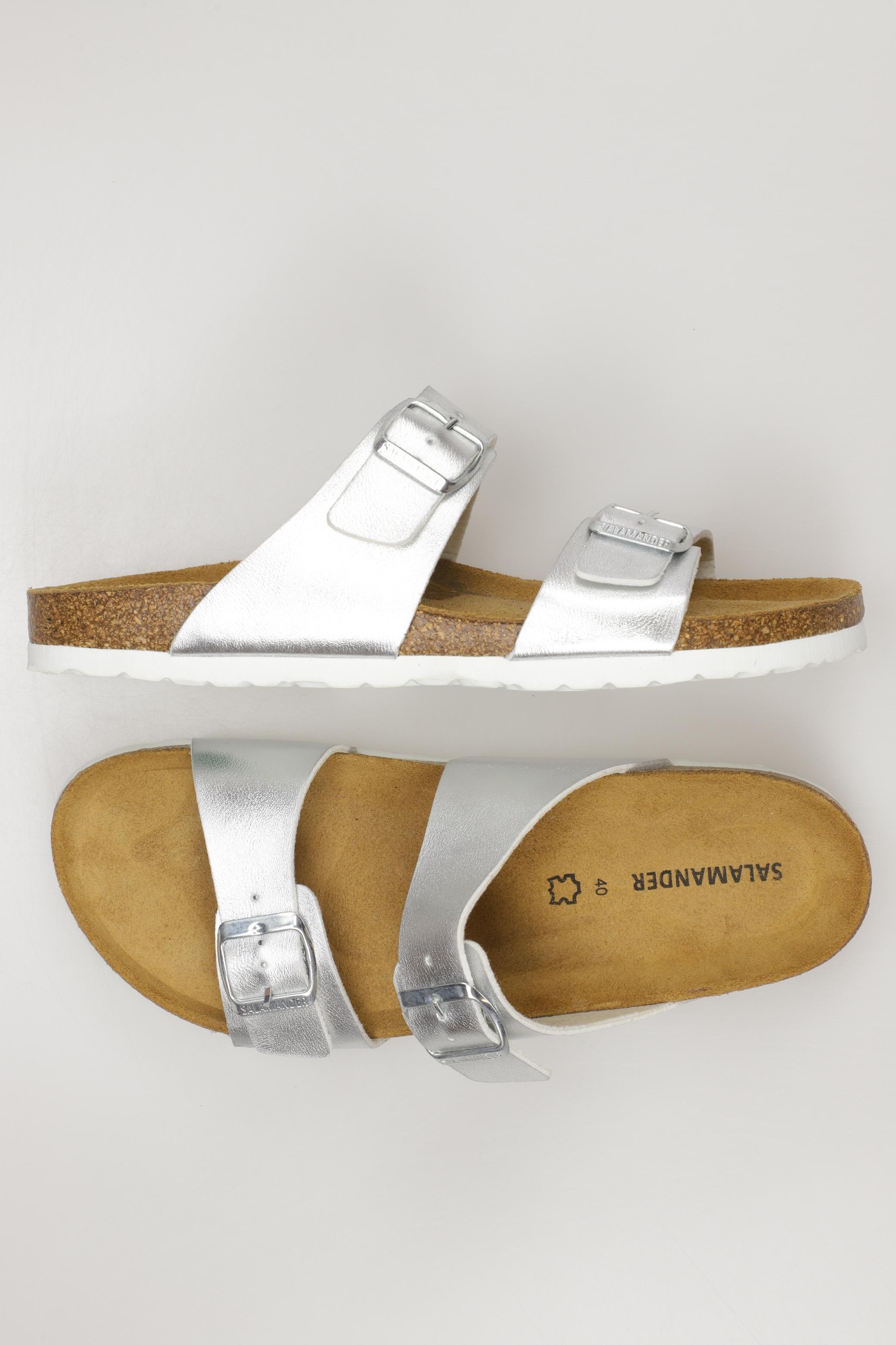 

Salamander Damen Sandale, silber, Gr. 40