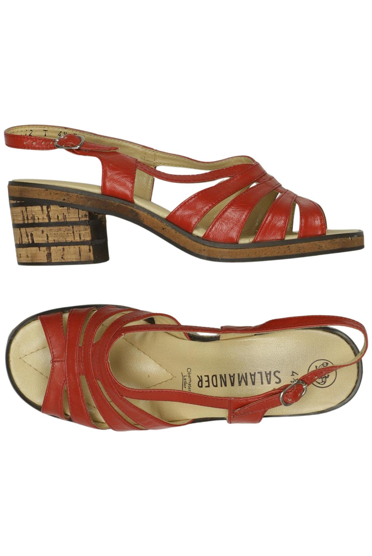 

Salamander Damen Sandale, rot, Gr. 4.5