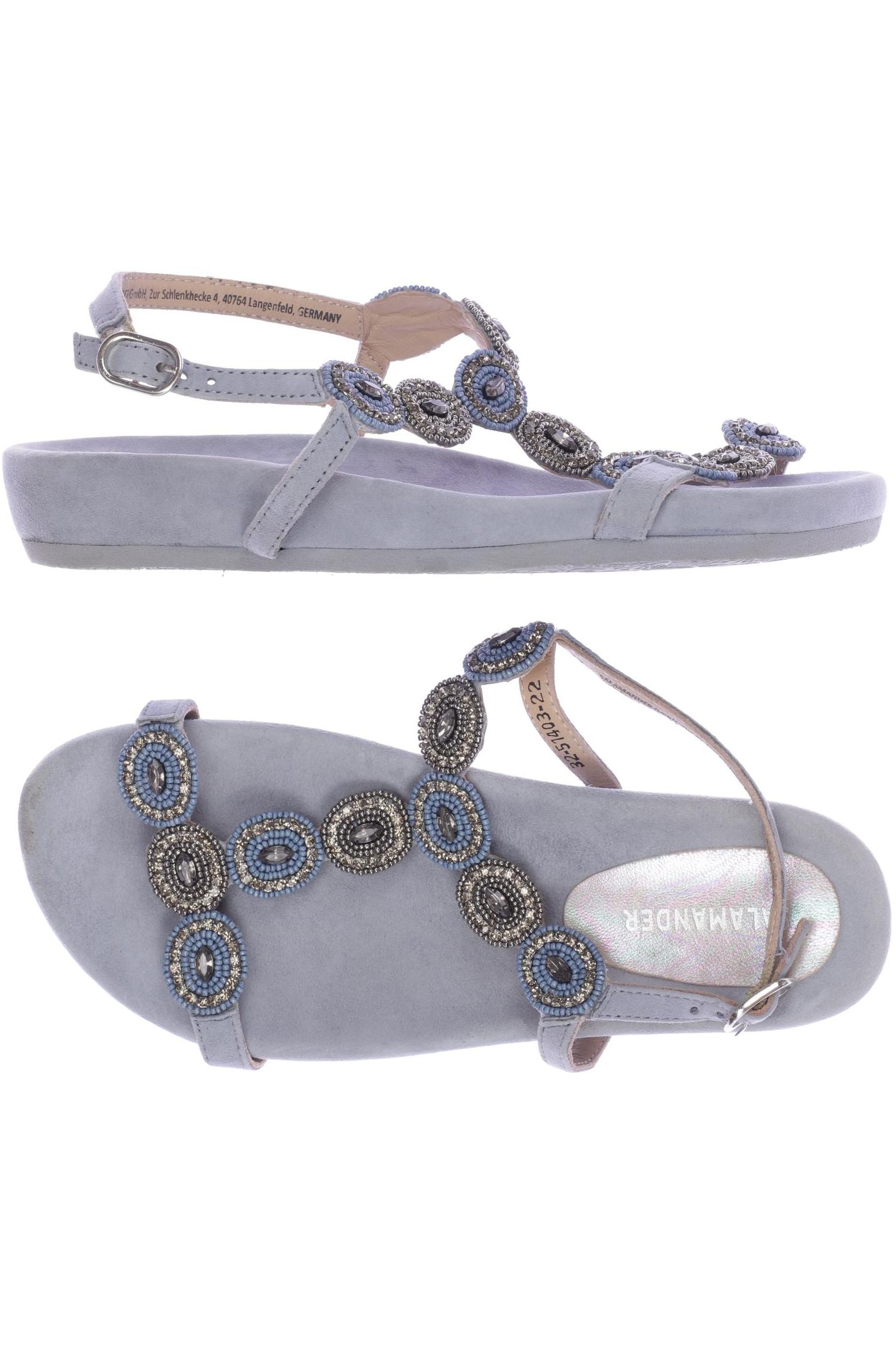 

Salamander Damen Sandale, blau, Gr. 37