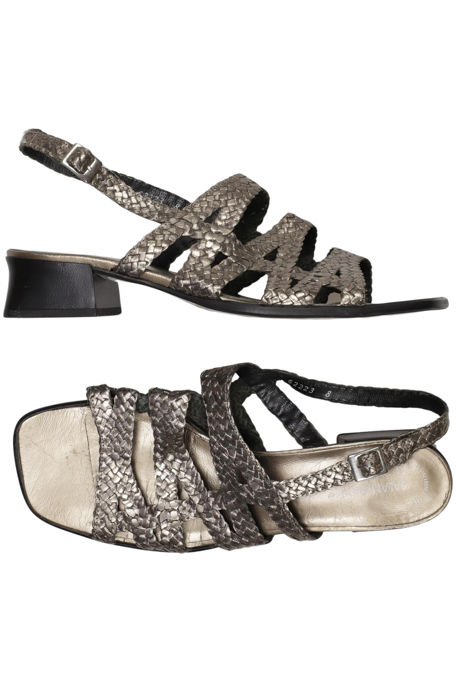 

Salamander Damen Sandale, silber, Gr. 8