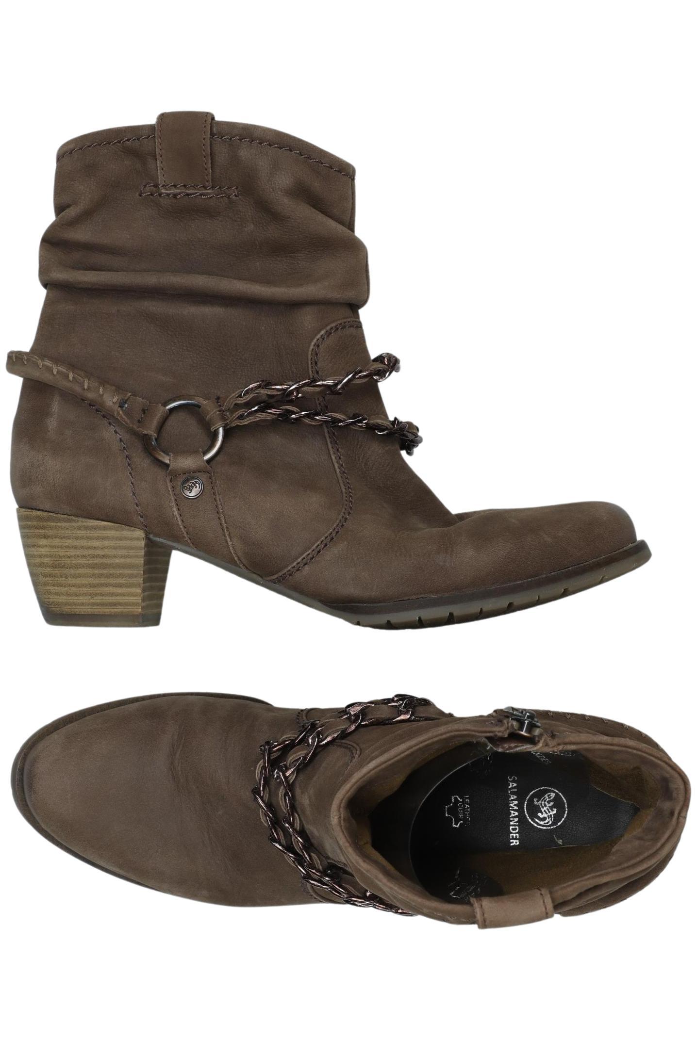 

Salamander Damen Stiefelette, braun, Gr. 7.5