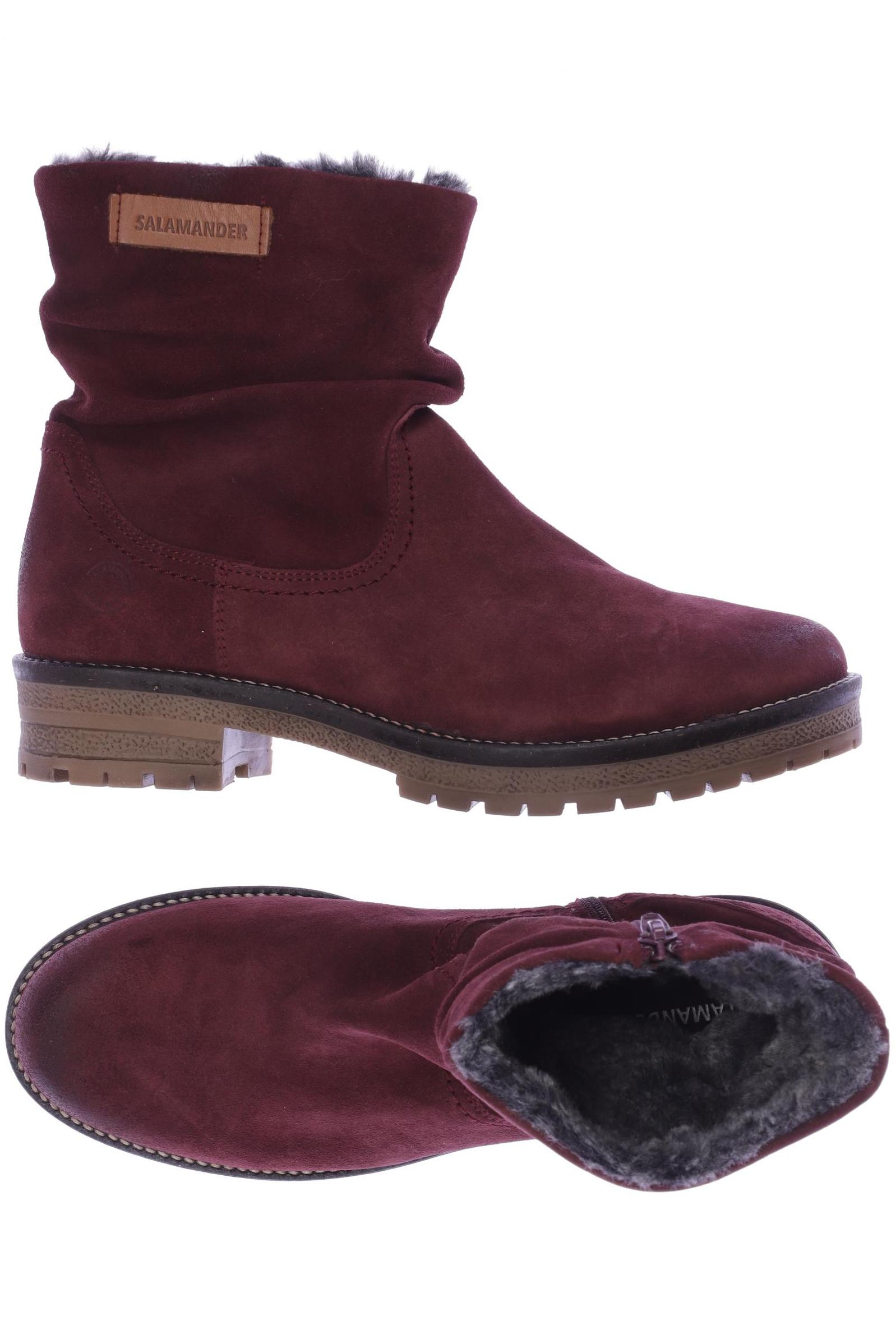 

Salamander Damen Stiefelette, bordeaux, Gr. 40