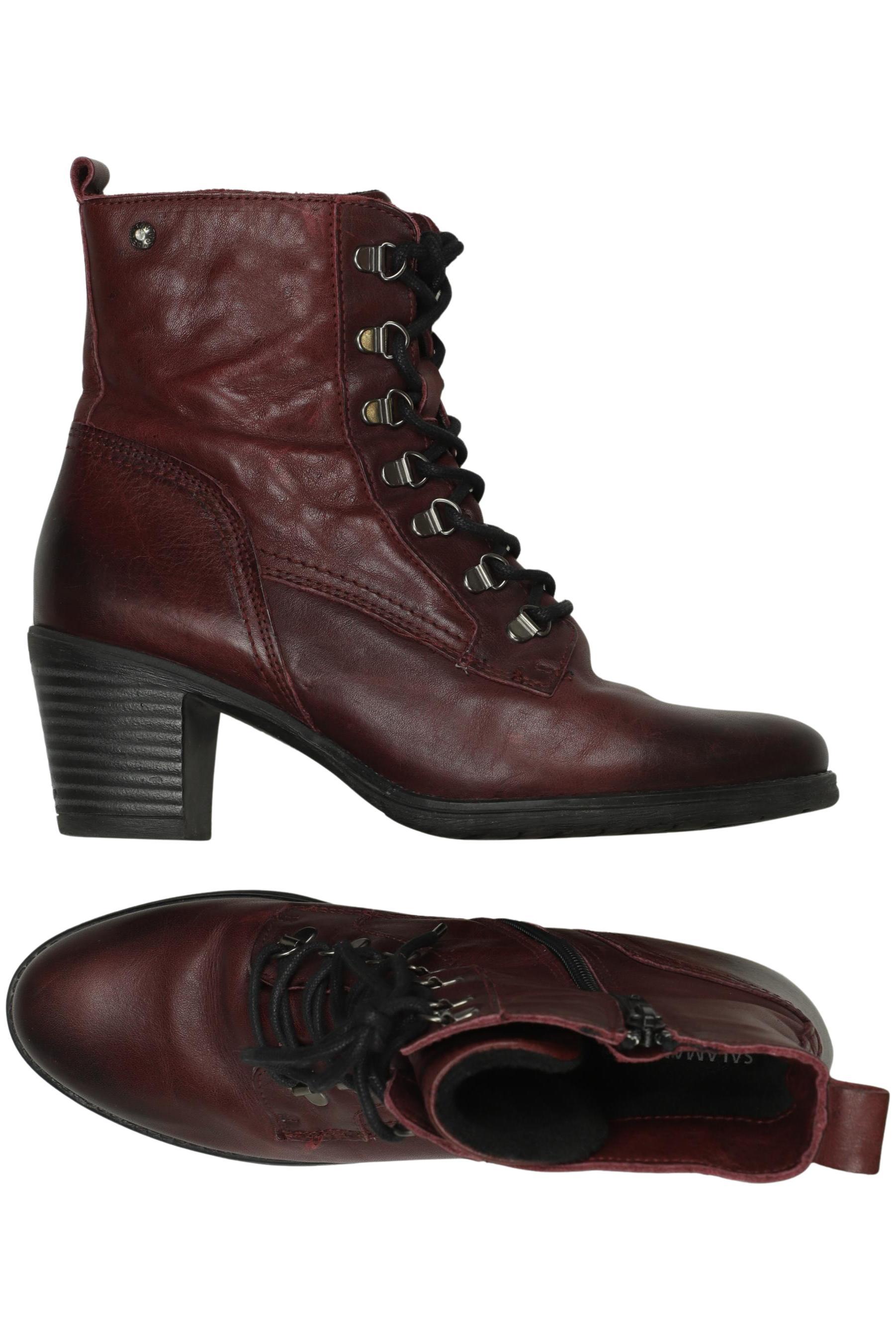 

Salamander Damen Stiefelette, bordeaux, Gr. 41