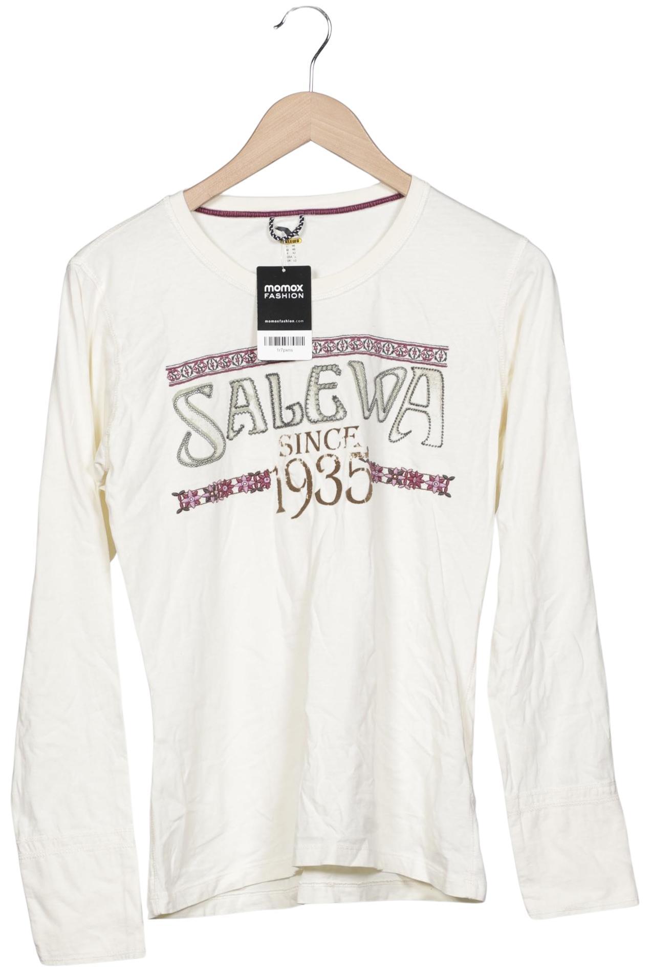 

Salewa Damen Langarmshirt, cremeweiß, Gr. 40