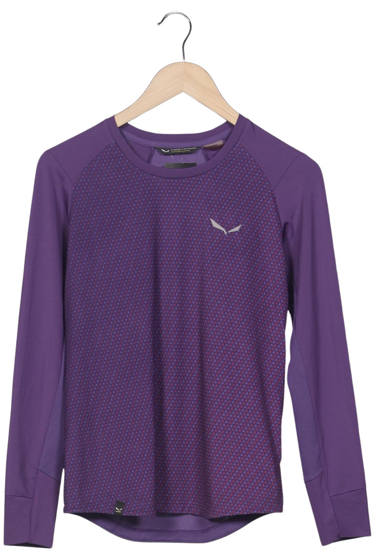 

Salewa Damen Langarmshirt, flieder, Gr. 38