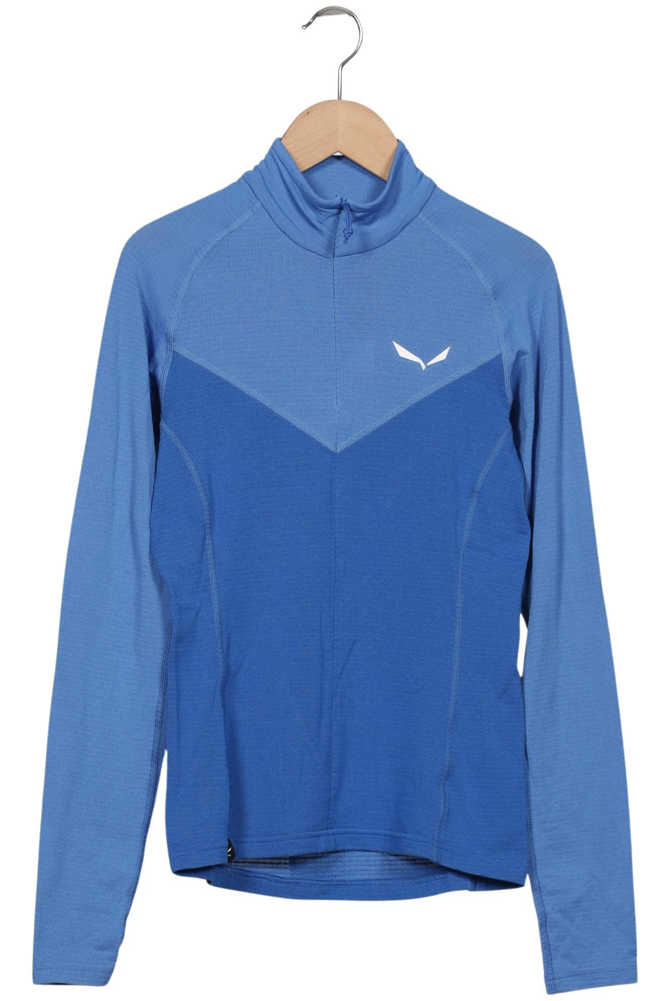 

Salewa Damen Langarmshirt, blau, Gr. 34