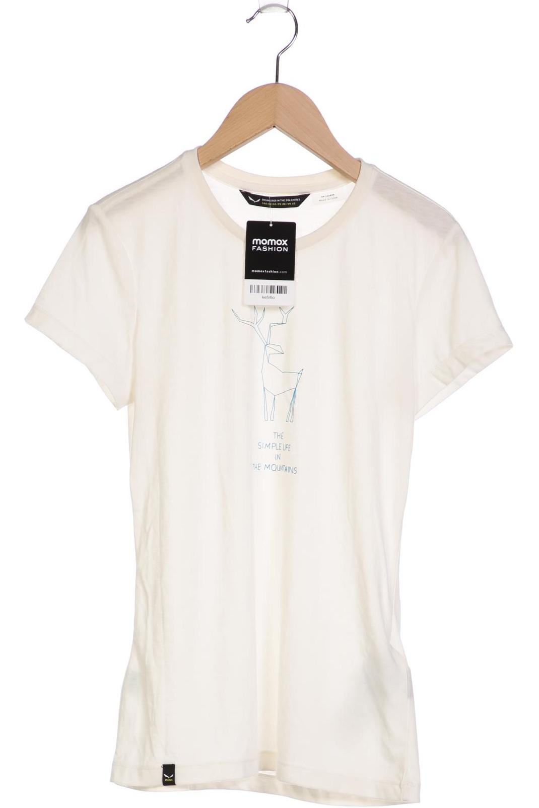 

Salewa Damen T-Shirt, cremeweiß, Gr. 34