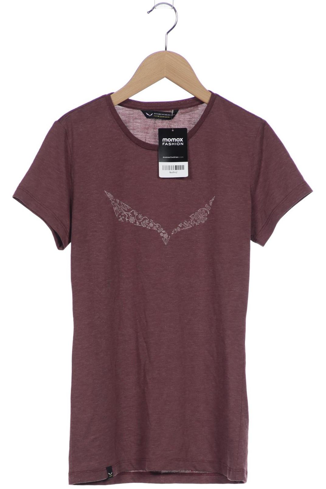 

Salewa Damen T-Shirt, bordeaux, Gr. 36