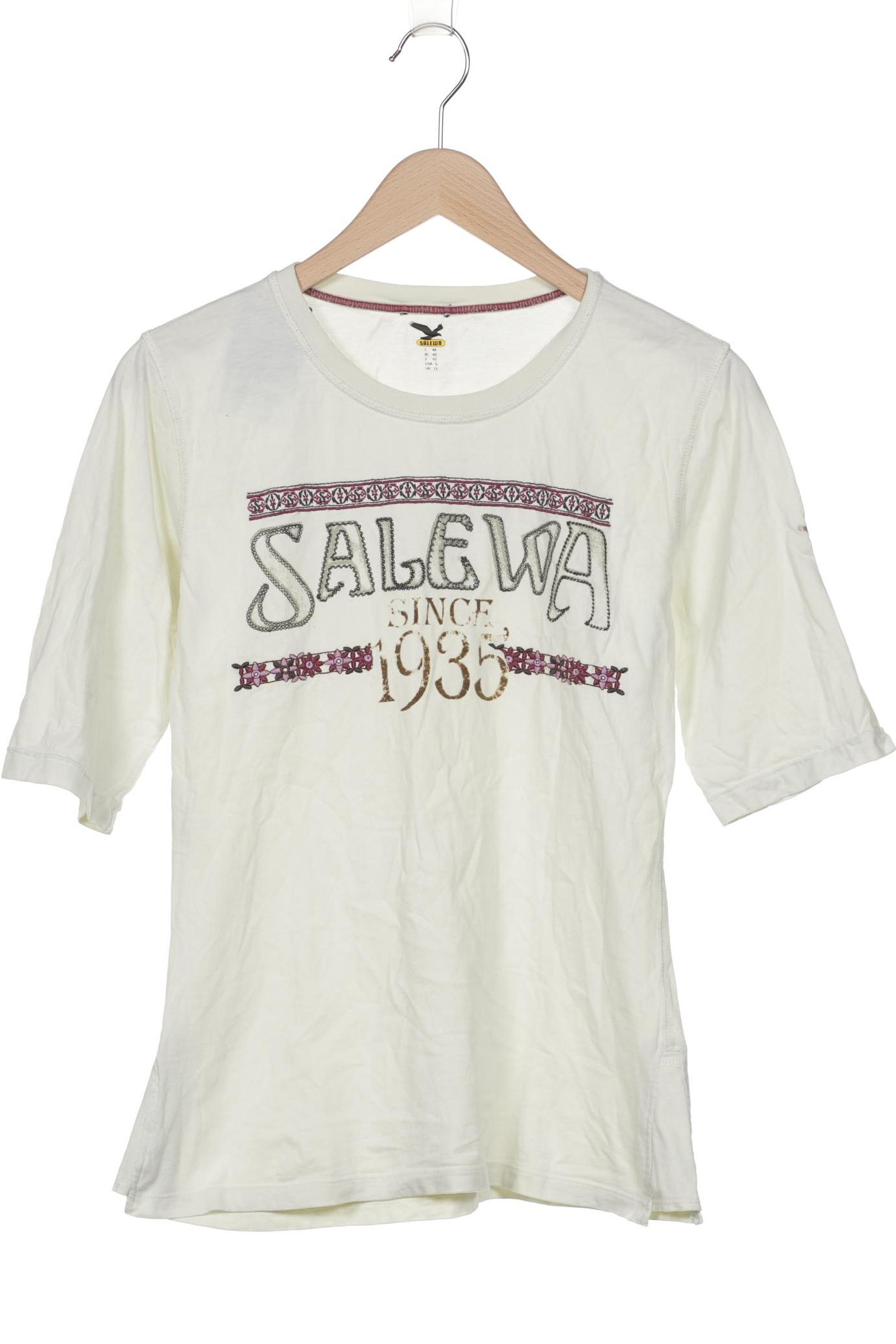 

Salewa Damen T-Shirt, cremeweiß, Gr. 40