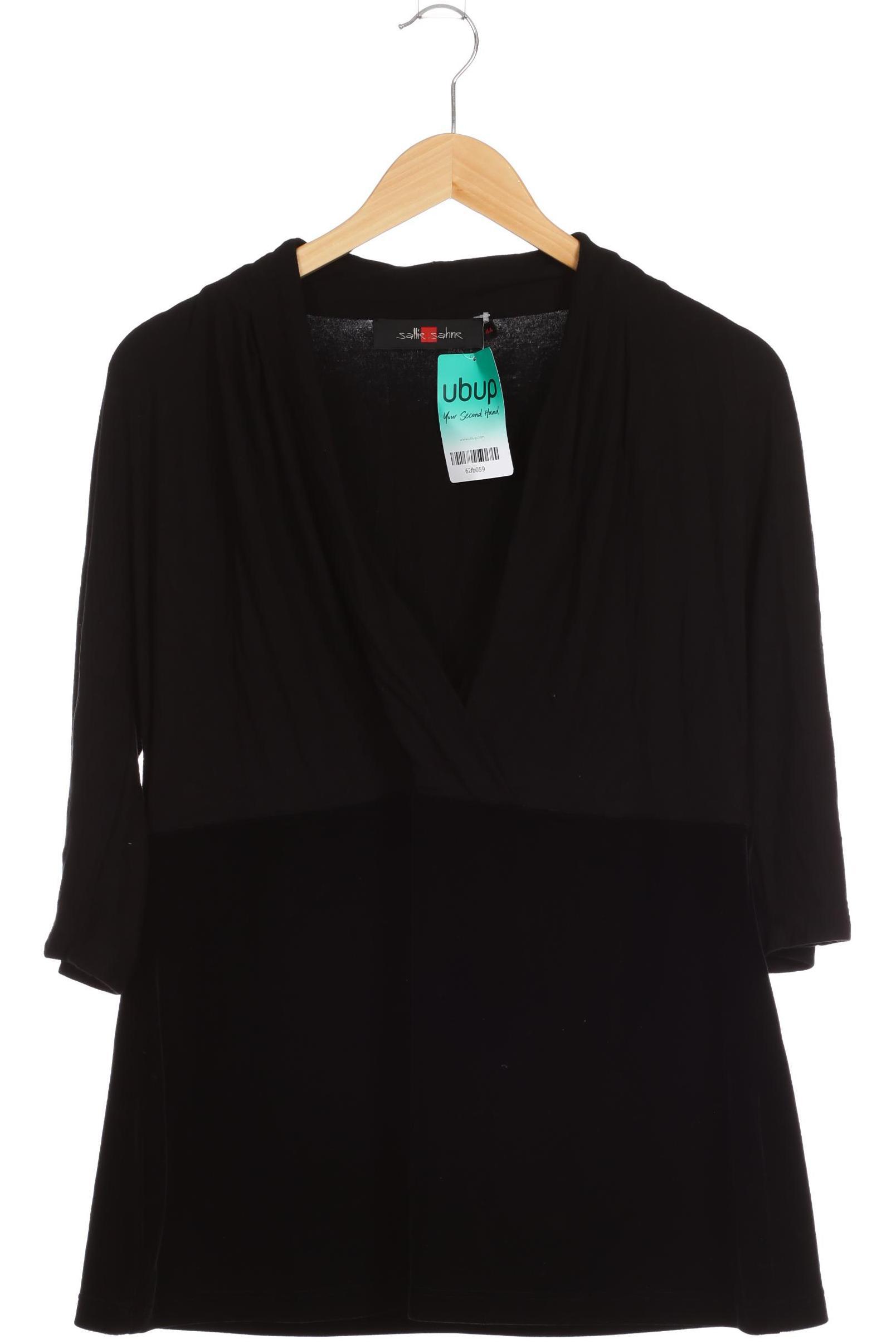 

Sallie Sahne Damen Langarmshirt, schwarz, Gr. 44