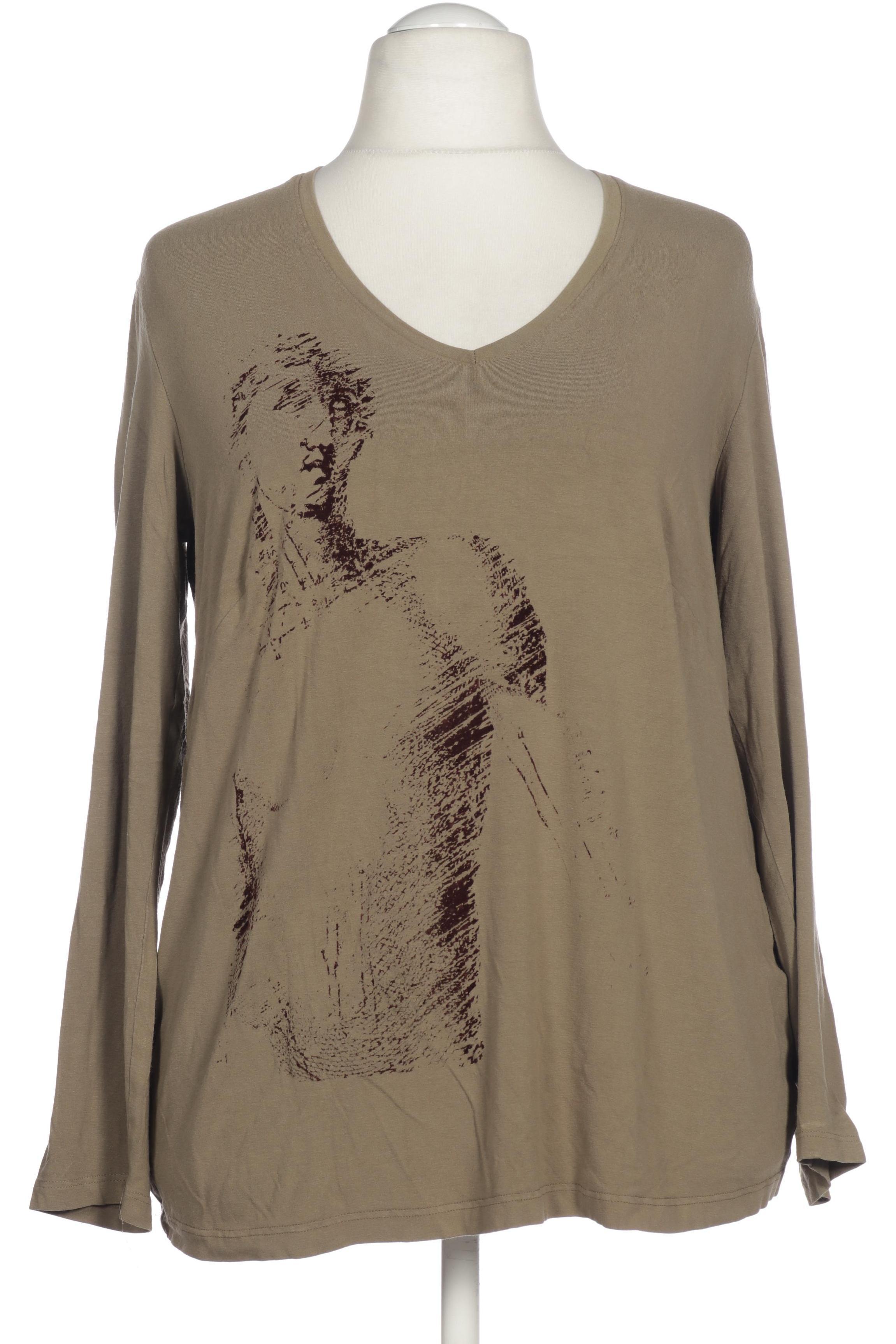 

Sallie Sahne Damen Langarmshirt, grün, Gr. 46