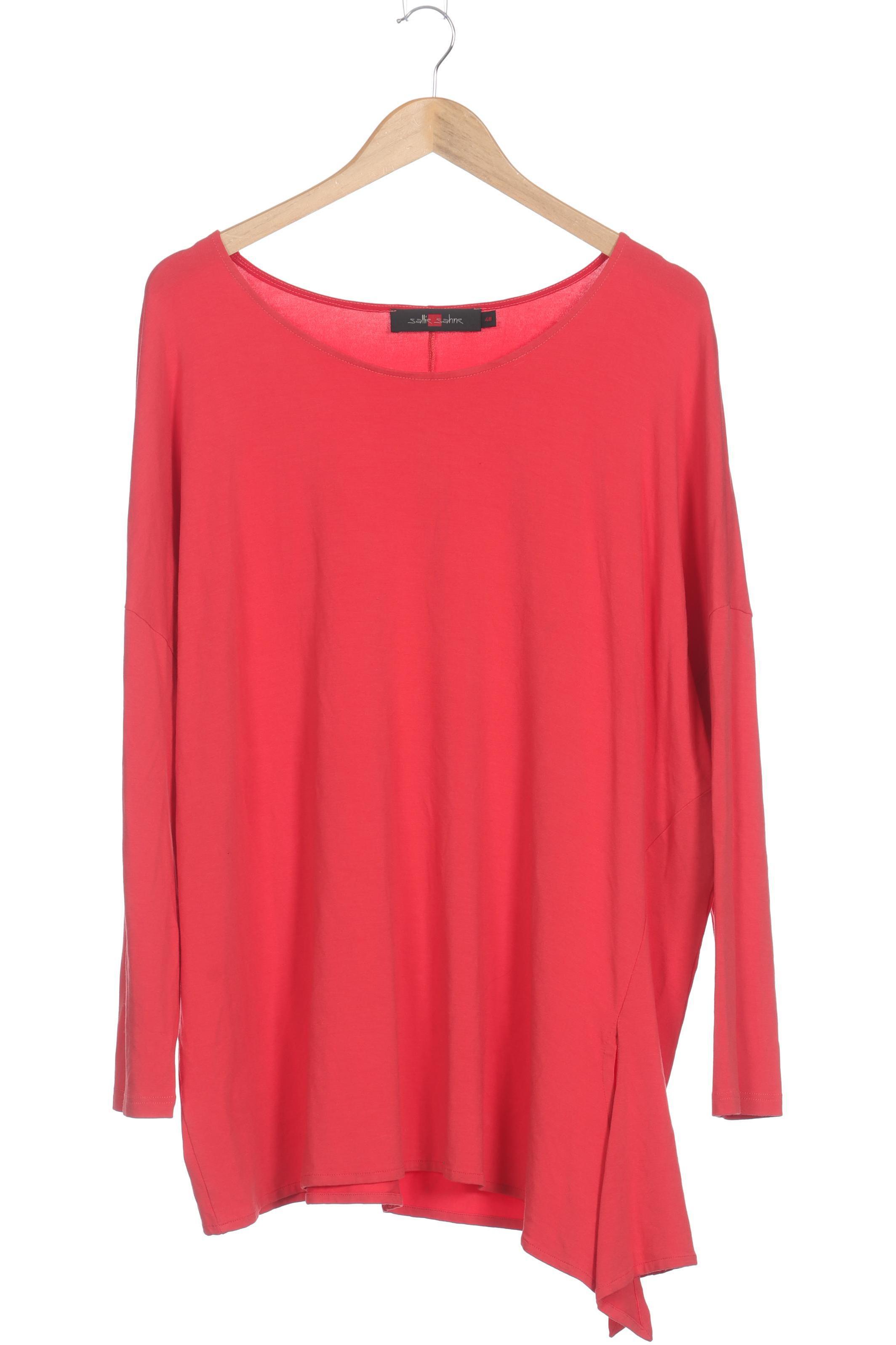 

Sallie Sahne Damen Langarmshirt, rot, Gr. 48
