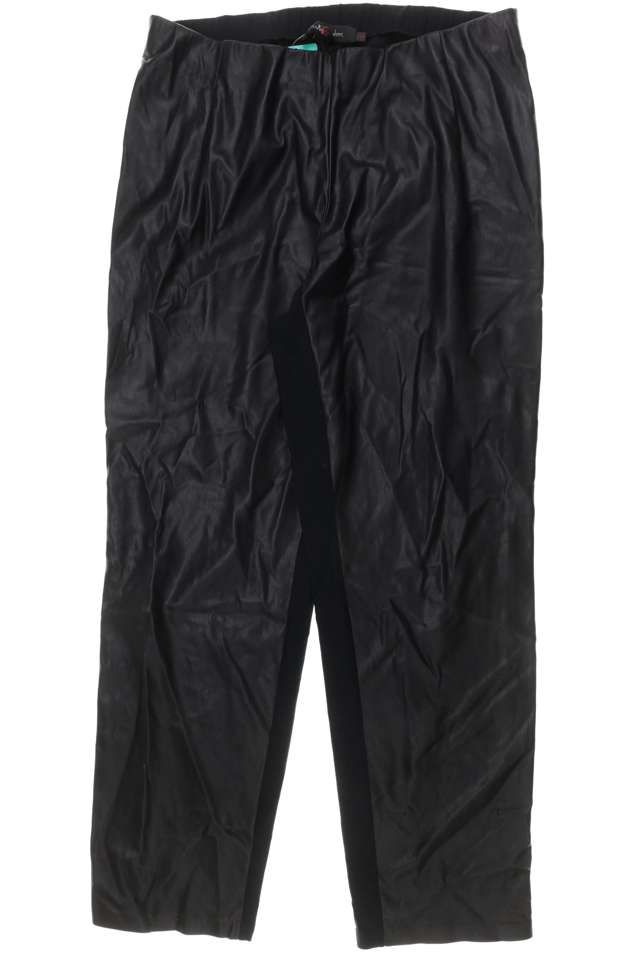 

Sallie Sahne Damen Stoffhose, schwarz, Gr. 48