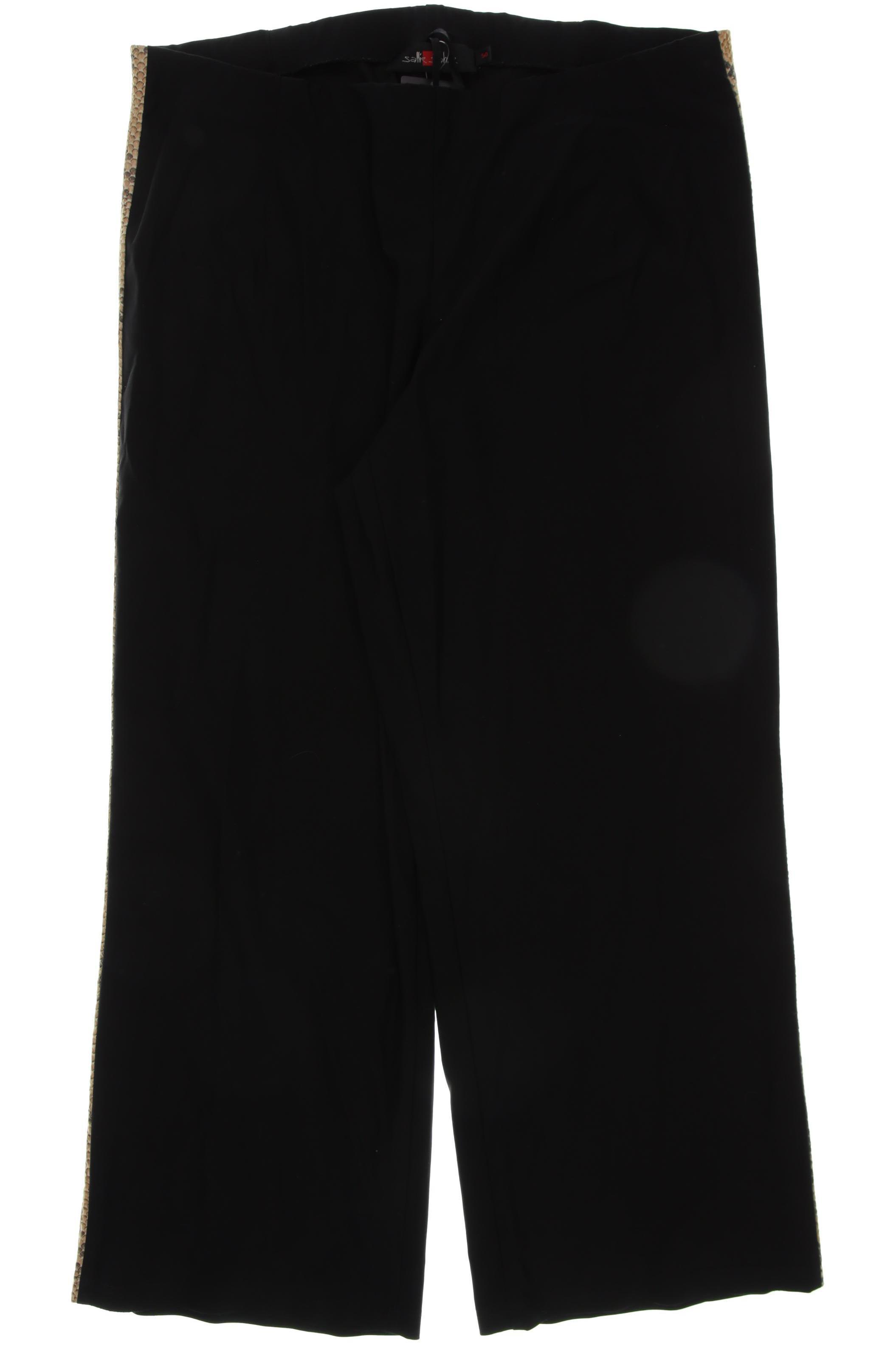 

Sallie Sahne Damen Stoffhose, schwarz, Gr. 50