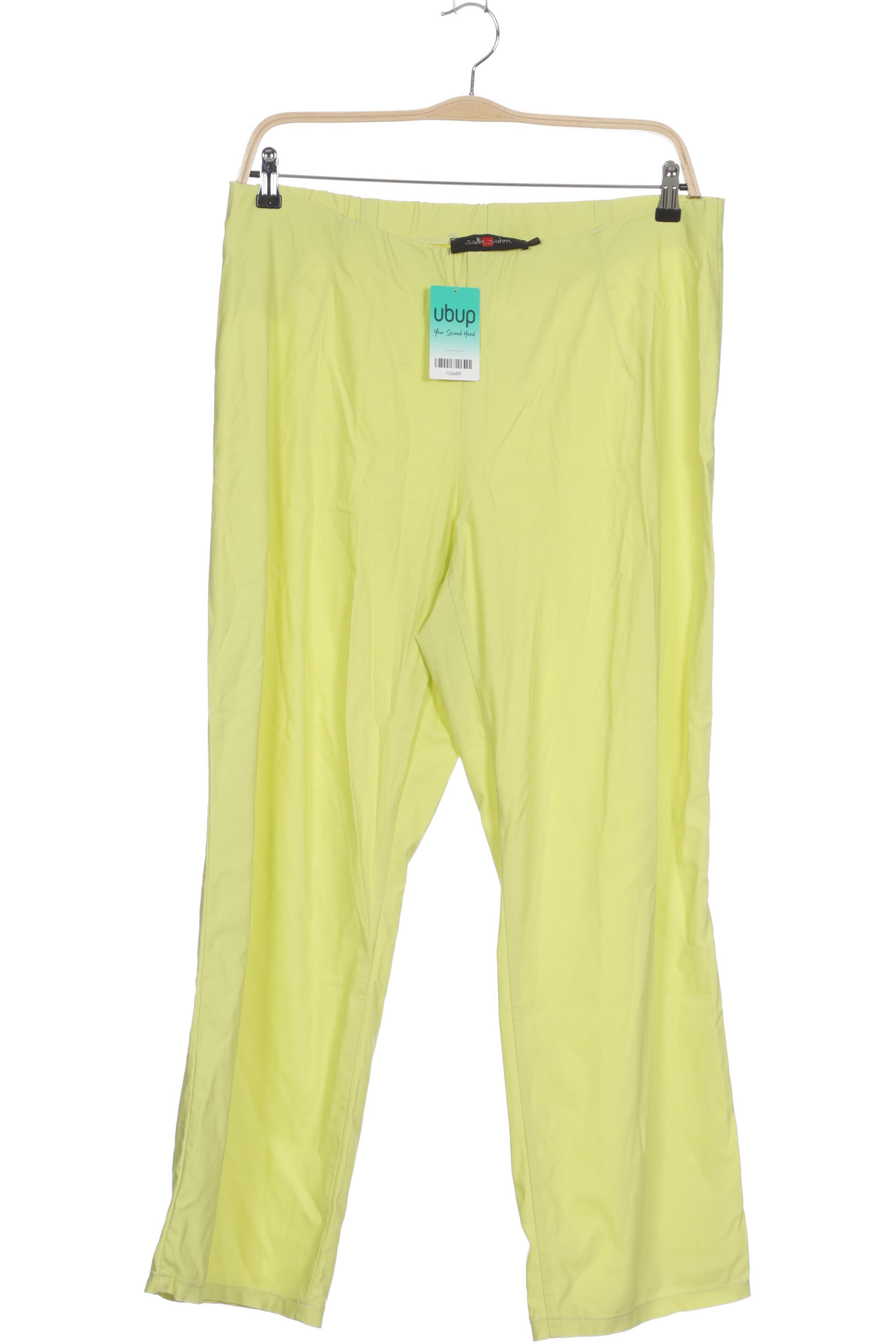 

Sallie Sahne Damen Stoffhose, gelb, Gr. 48