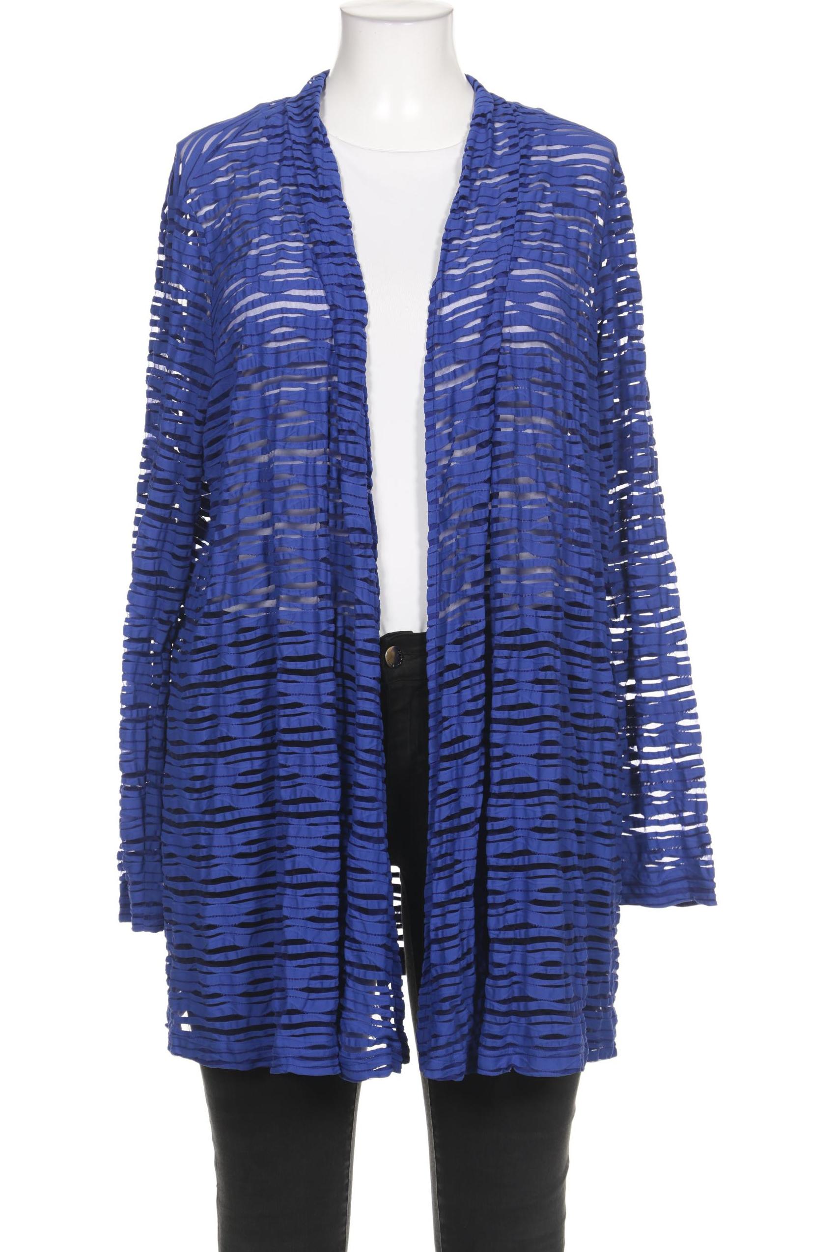 

Sallie Sahne Damen Strickjacke, blau, Gr. 48