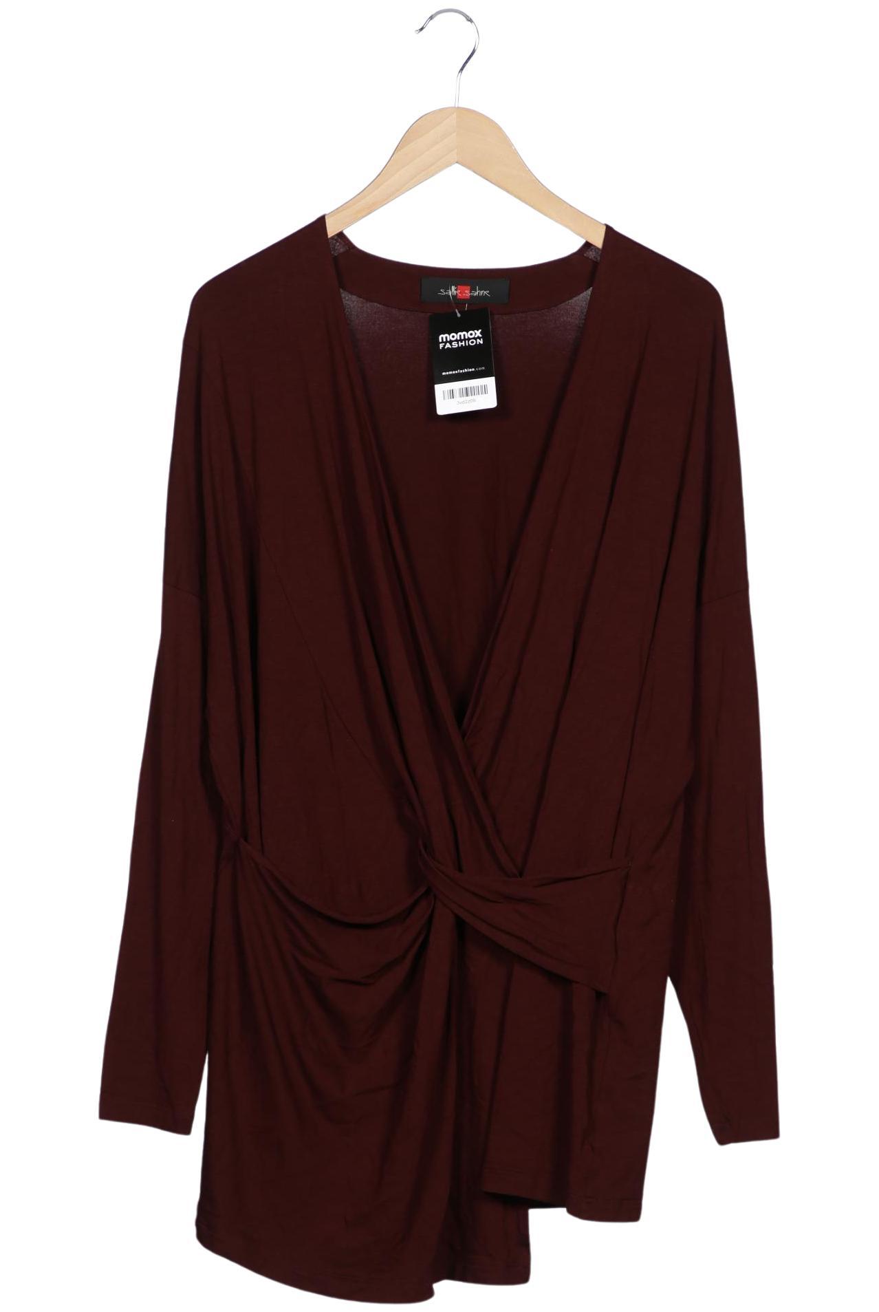 

Sallie Sahne Damen Langarmshirt, bordeaux, Gr. 48