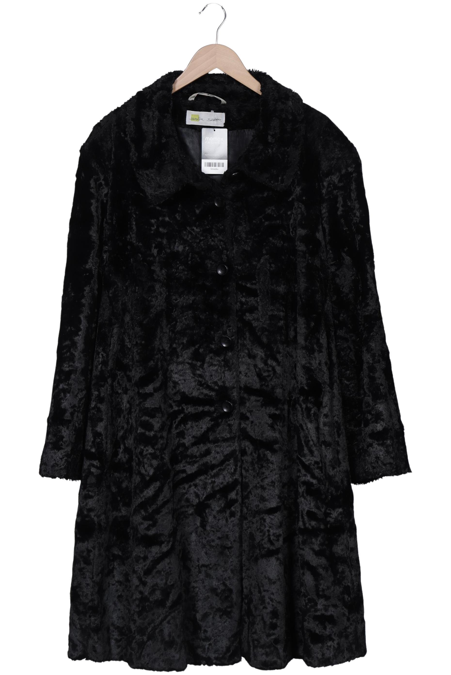 

Sallie Sahne Damen Mantel, schwarz, Gr. 50