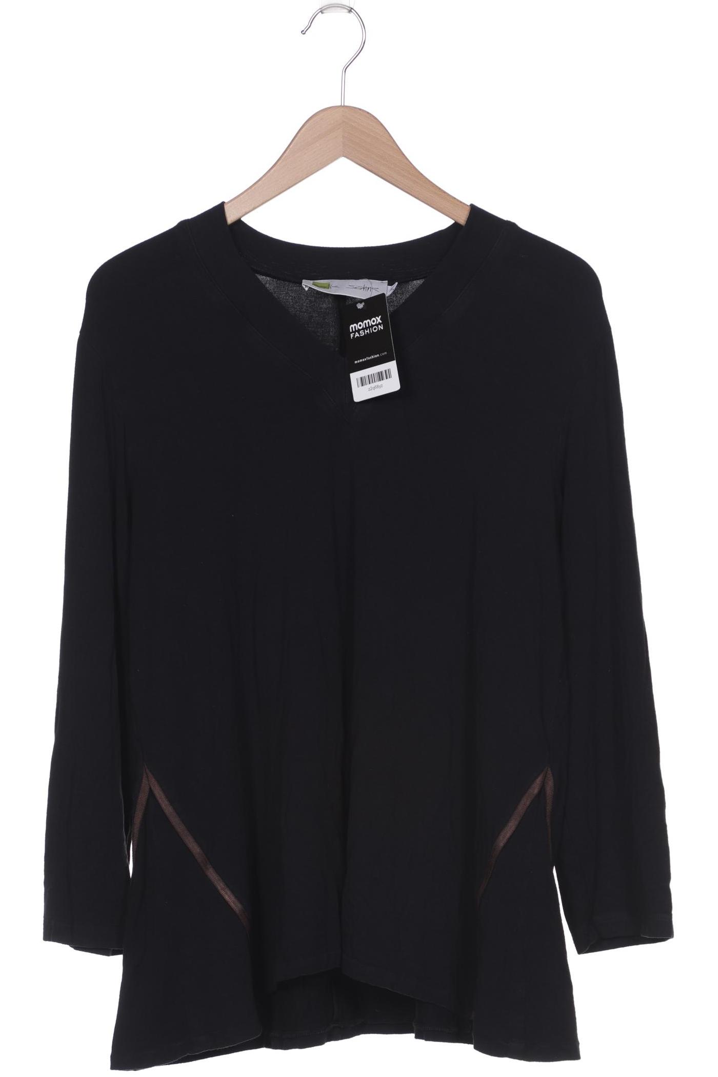 

Sallie Sahne Damen Langarmshirt, schwarz, Gr. 44