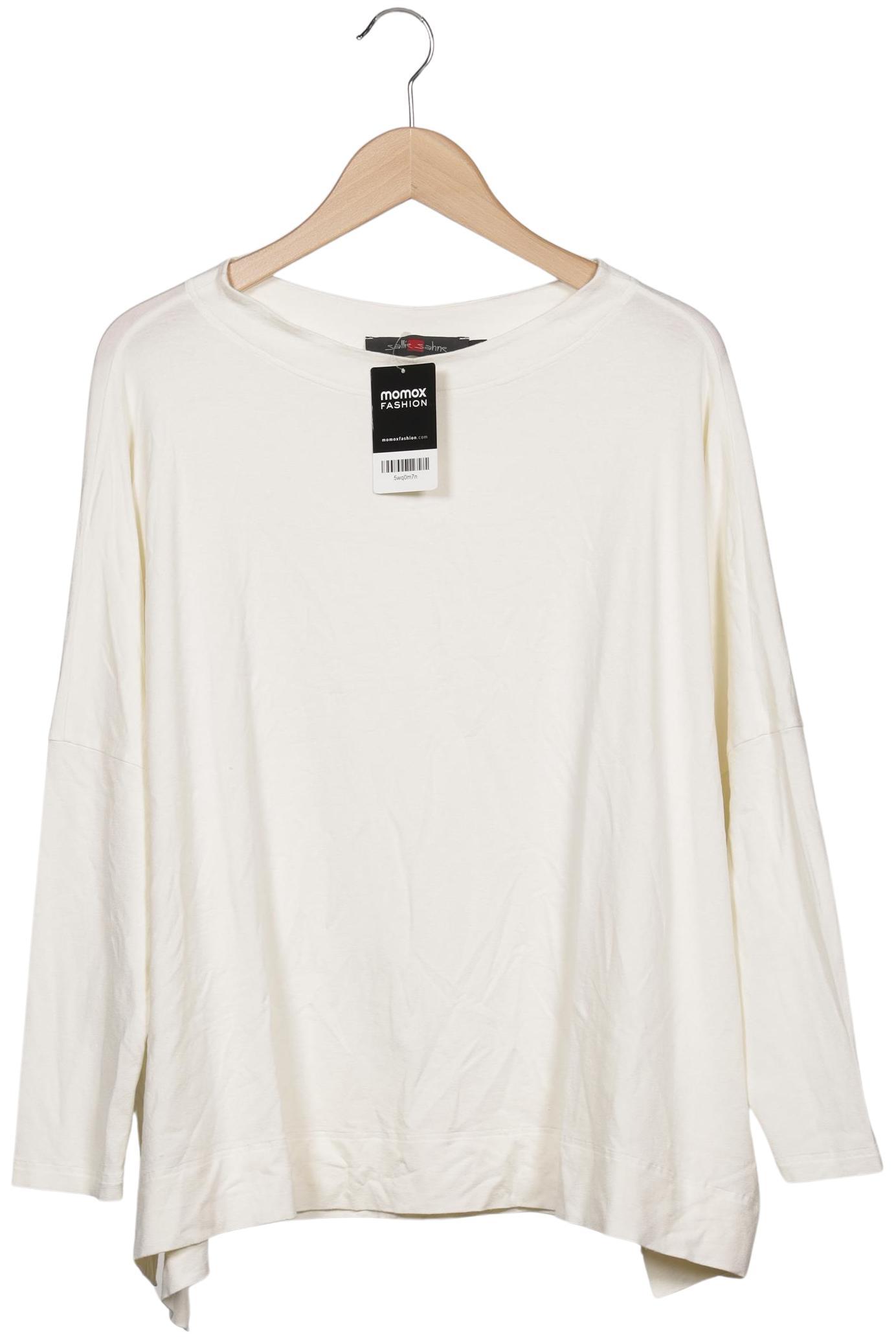 

Sallie Sahne Damen Langarmshirt, cremeweiß, Gr. 42
