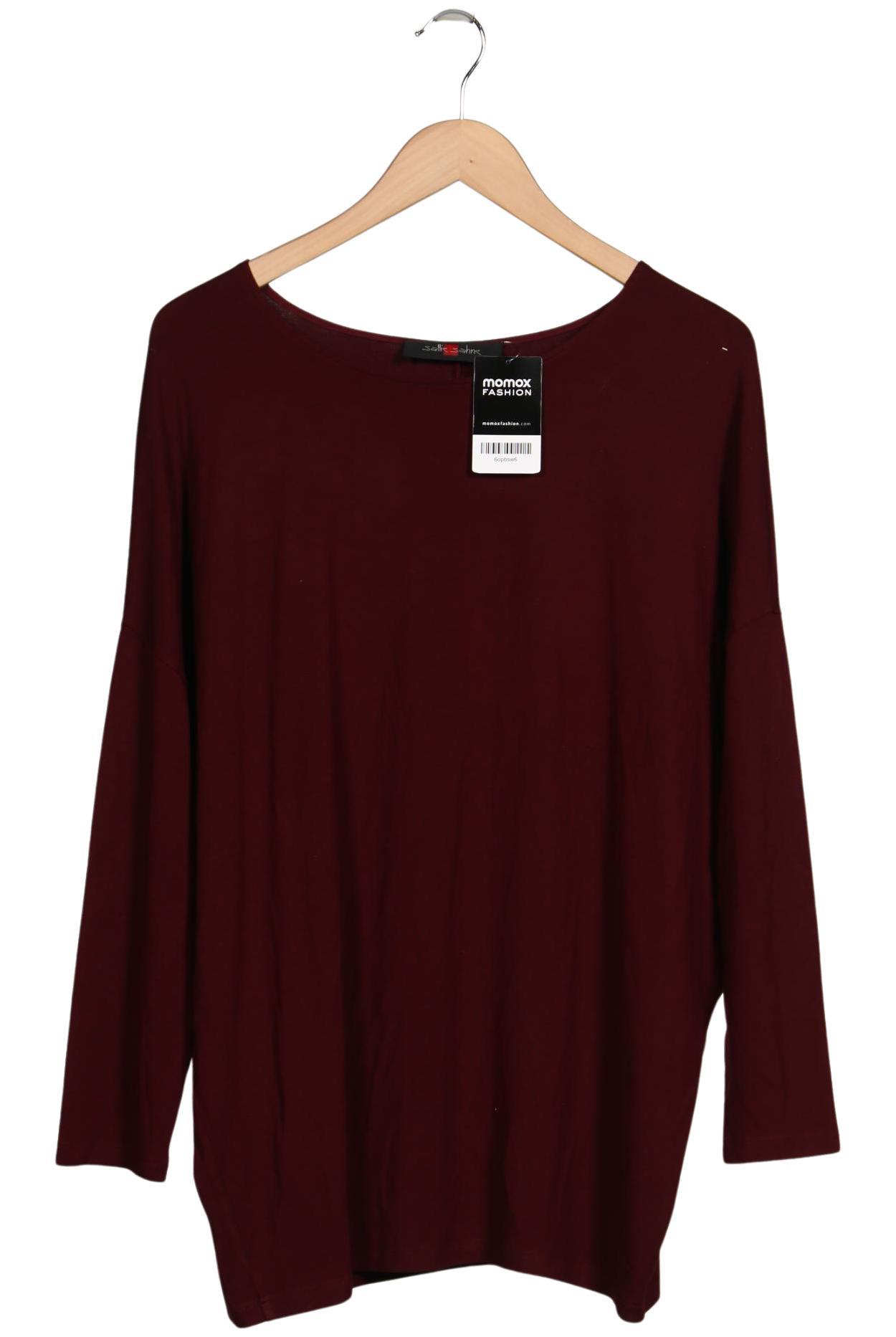 Thumbnail - Sallie Sahne Damen Langarmshirt, bordeaux, Gr. 42