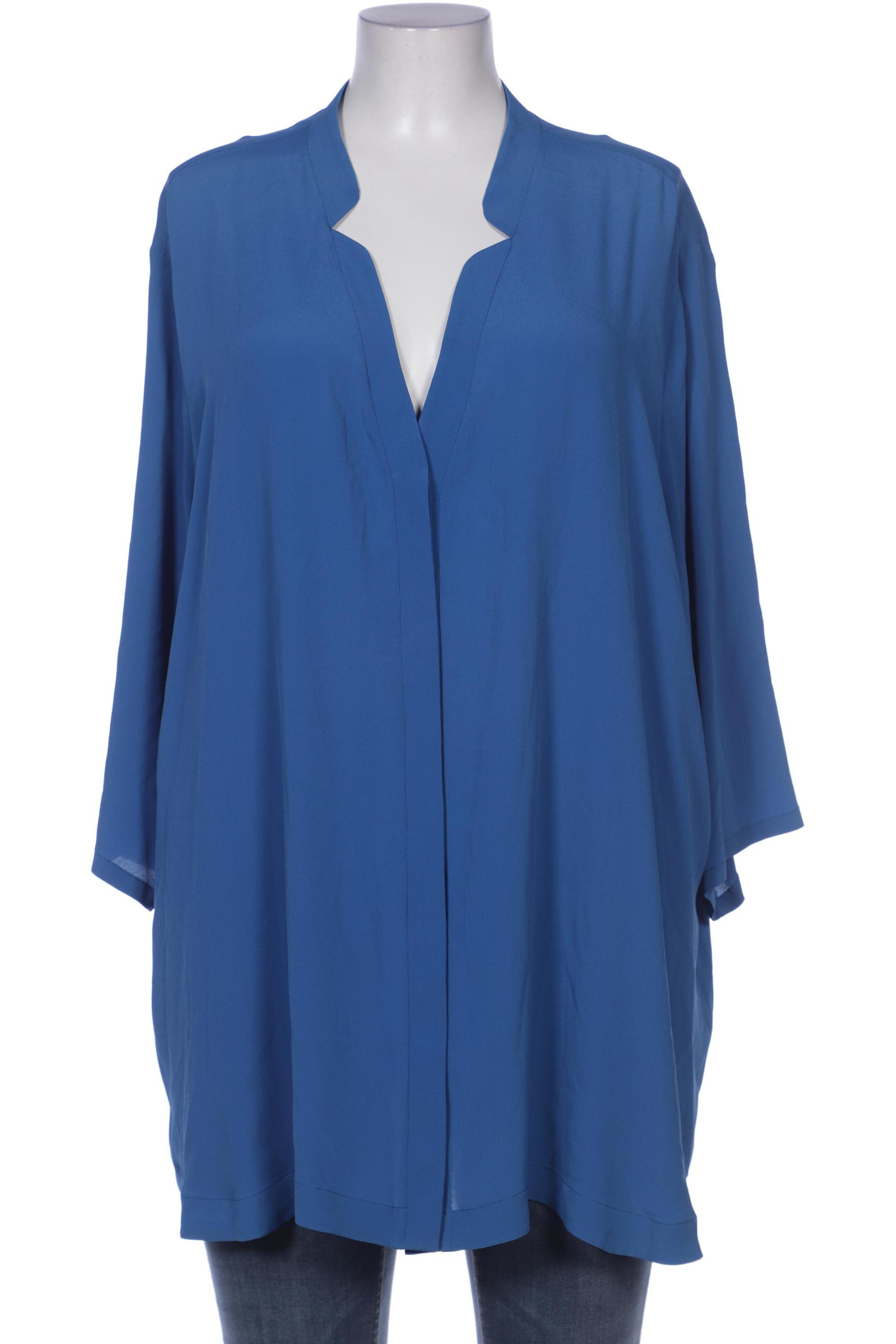 

Sallie Sahne Damen Bluse, blau, Gr. 52