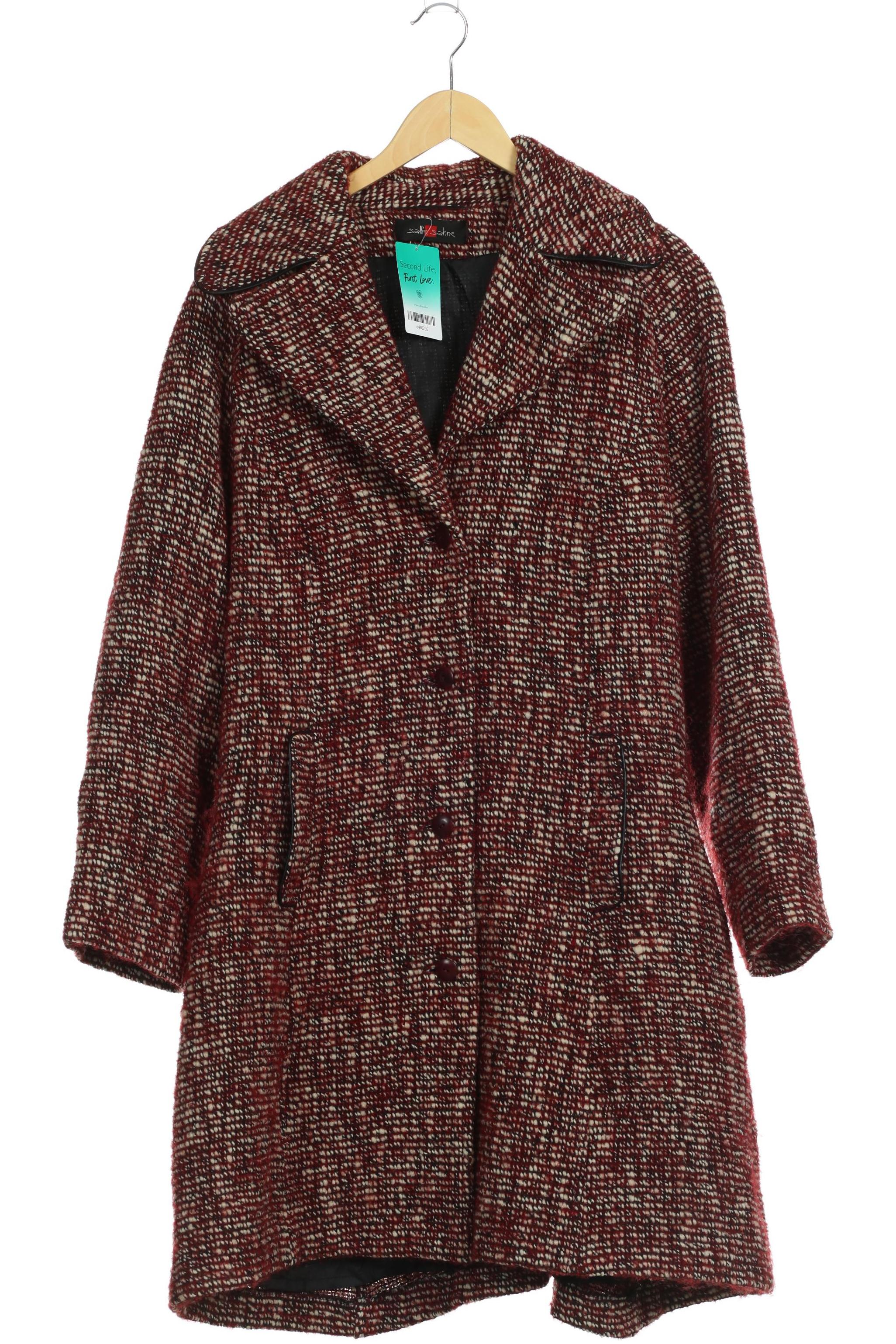 

Sallie Sahne Damen Mantel, rot, Gr. 42